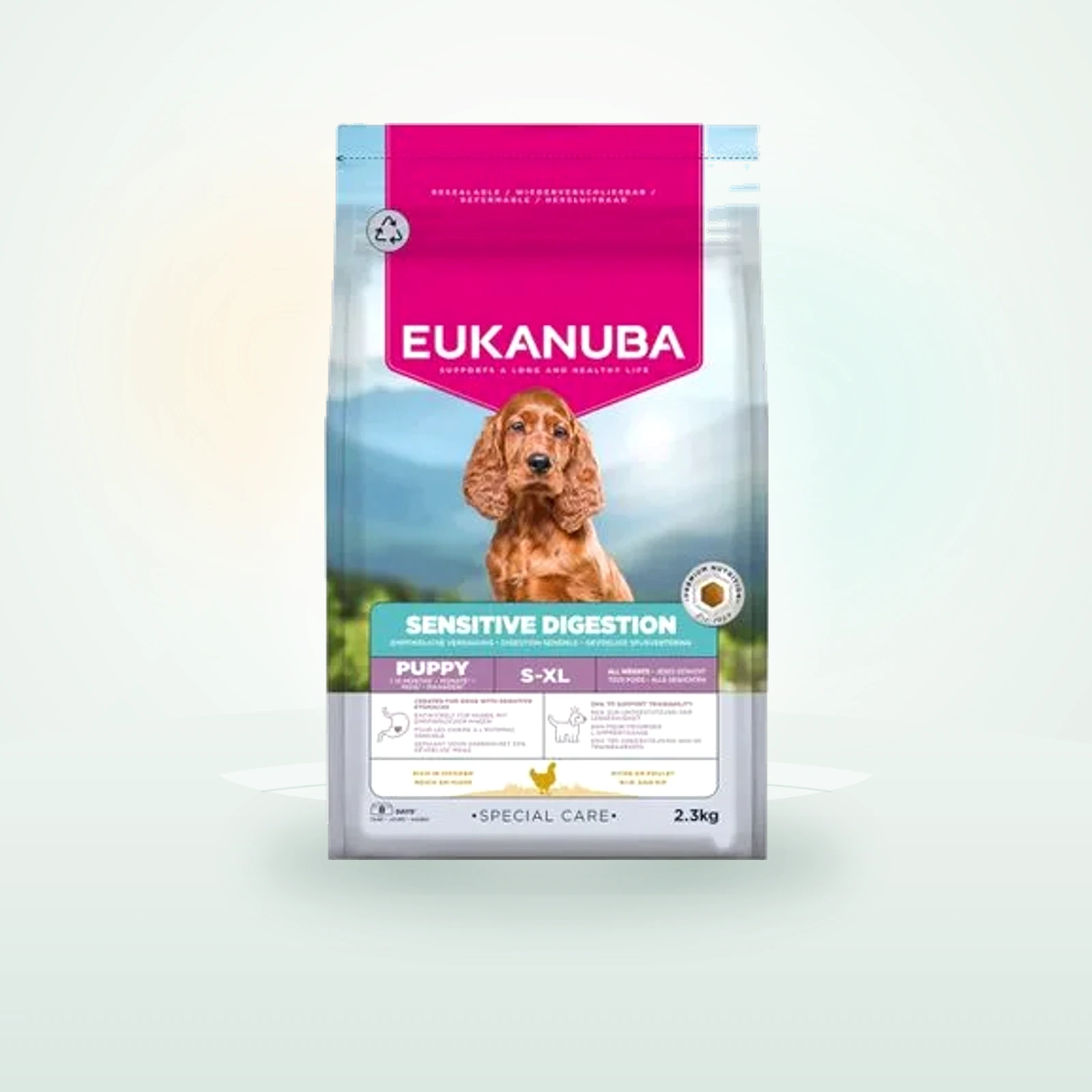 Eukanuba Special Care Sensitive Digestion Puppy poulet, dinde