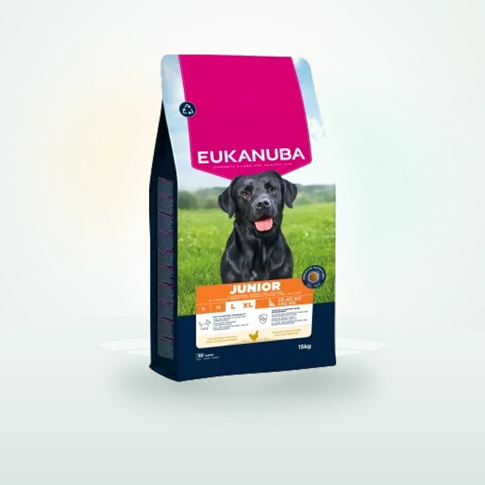 Eukanuba Trockenfutter Hund, Junior, groß