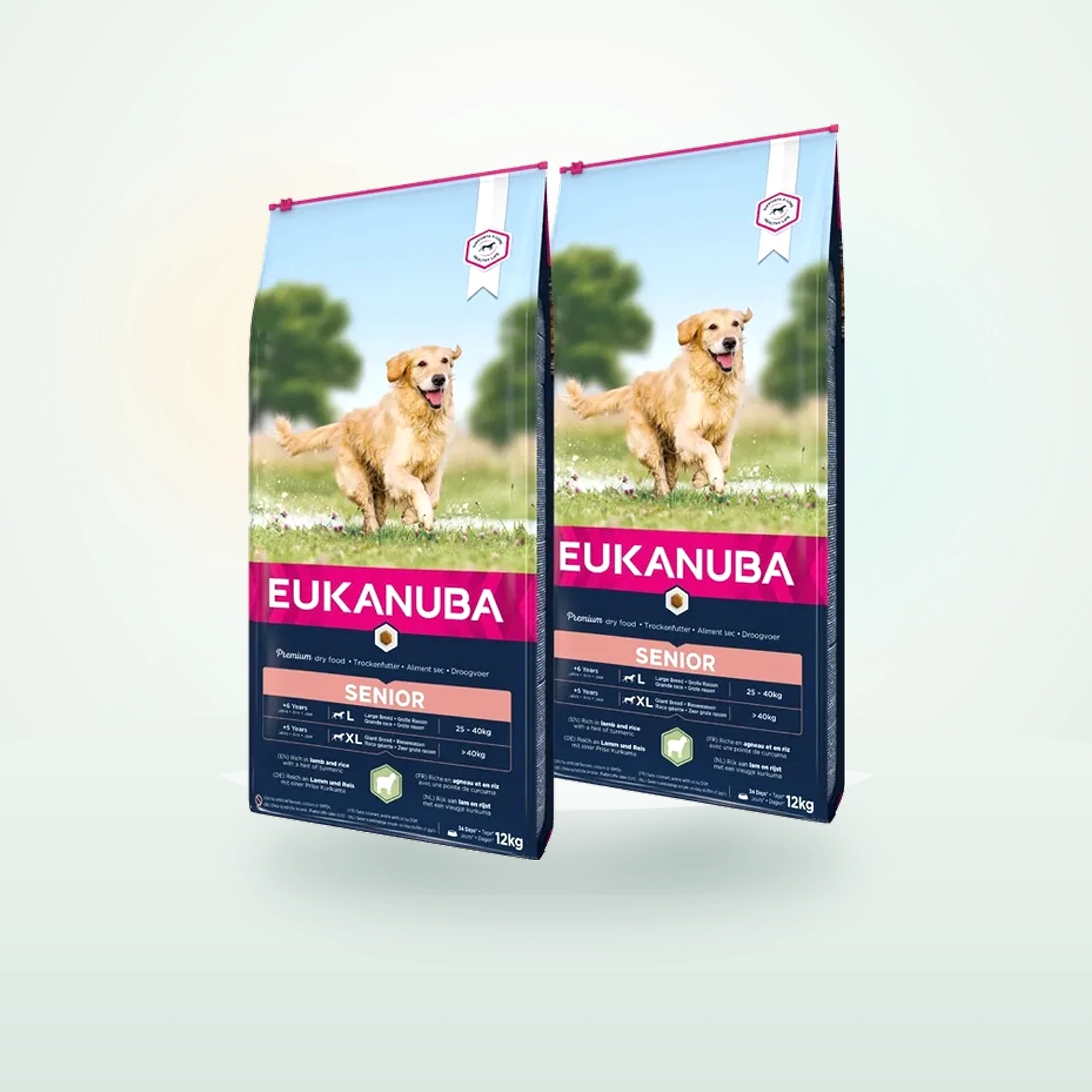 Eukanuba Trockenfutter Hund Large & Giant Breed Senior, Lamm & Reis