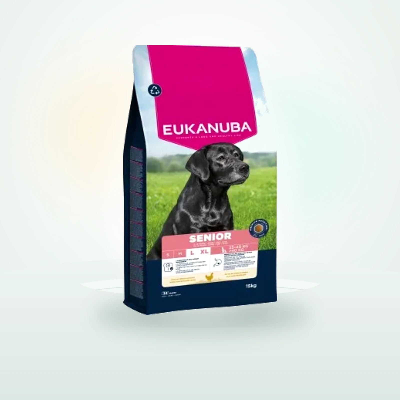 Eukanuba Trockenfutter Hund, Senior, groß, Huhn