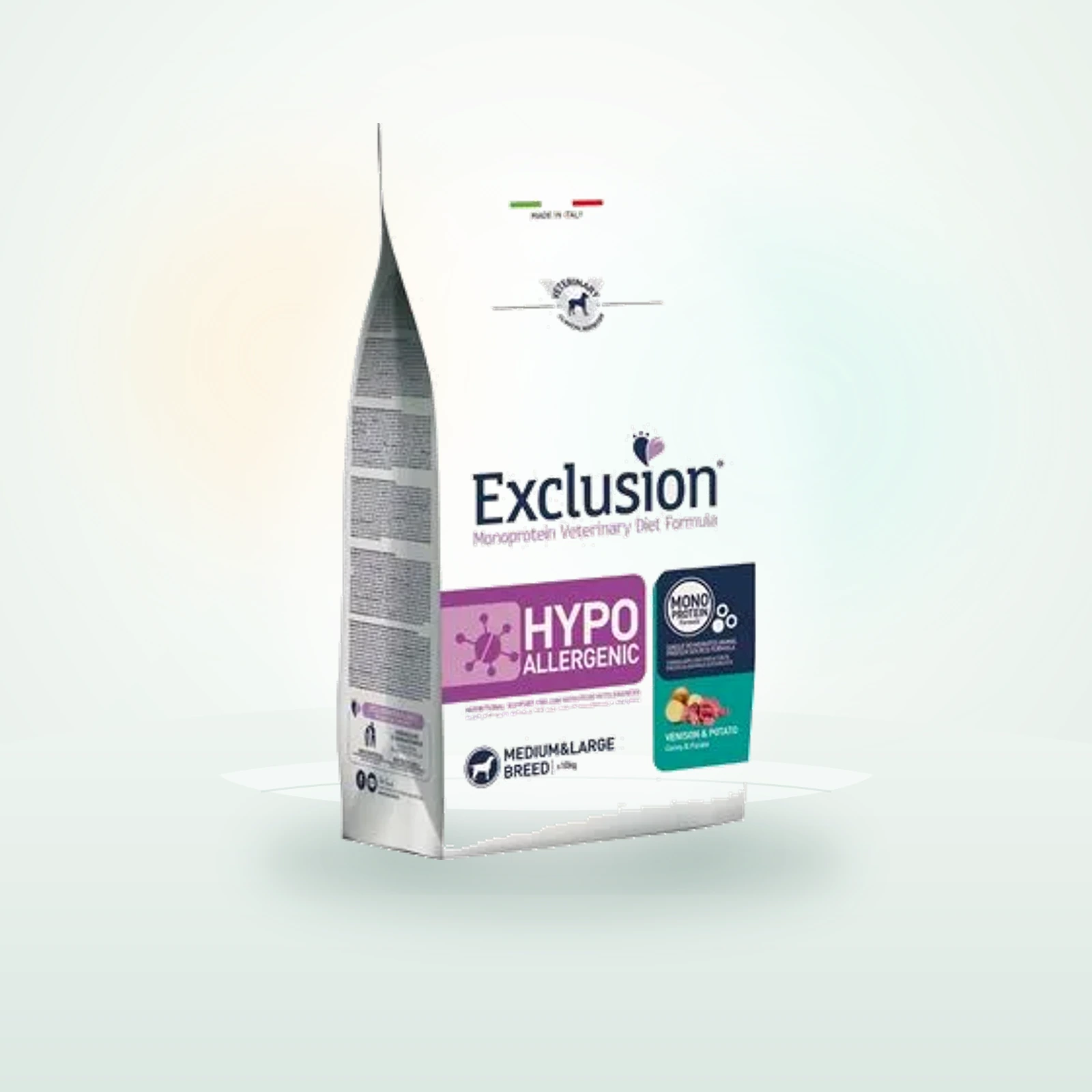 Exclusion Diet Hypoallergenic Medium/Large Adult with venison & potato