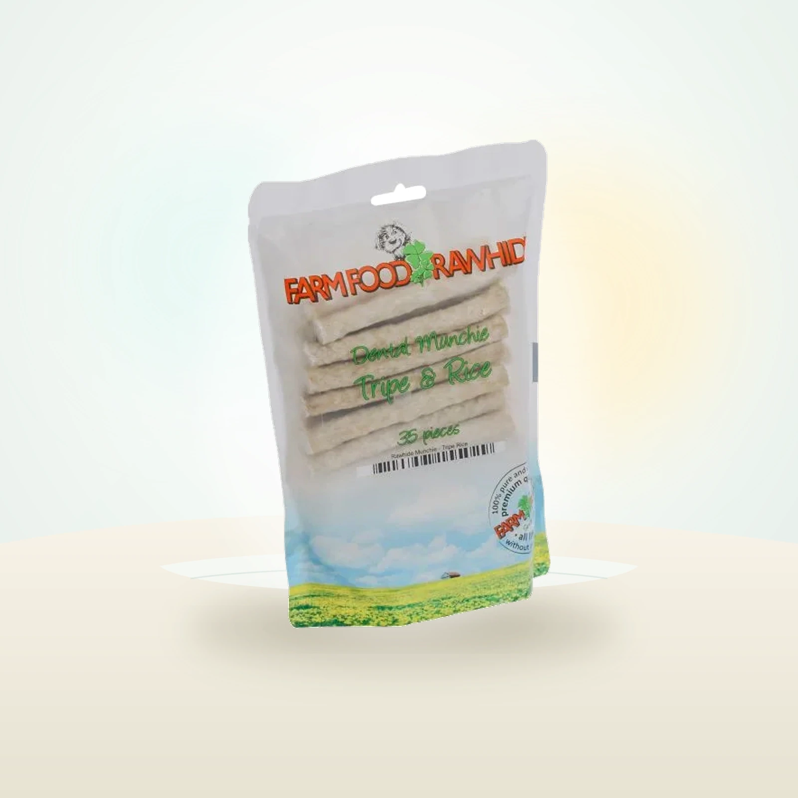 Farm Food Rawhide Dental Munchie avec tripes - 35 pièces - 1 Sac