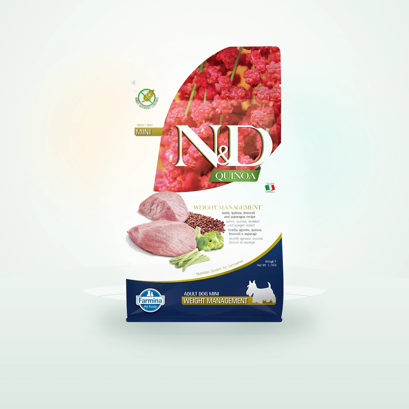Farmina N&D Quinoa Weight Management Adult Mini Chien Nourriture