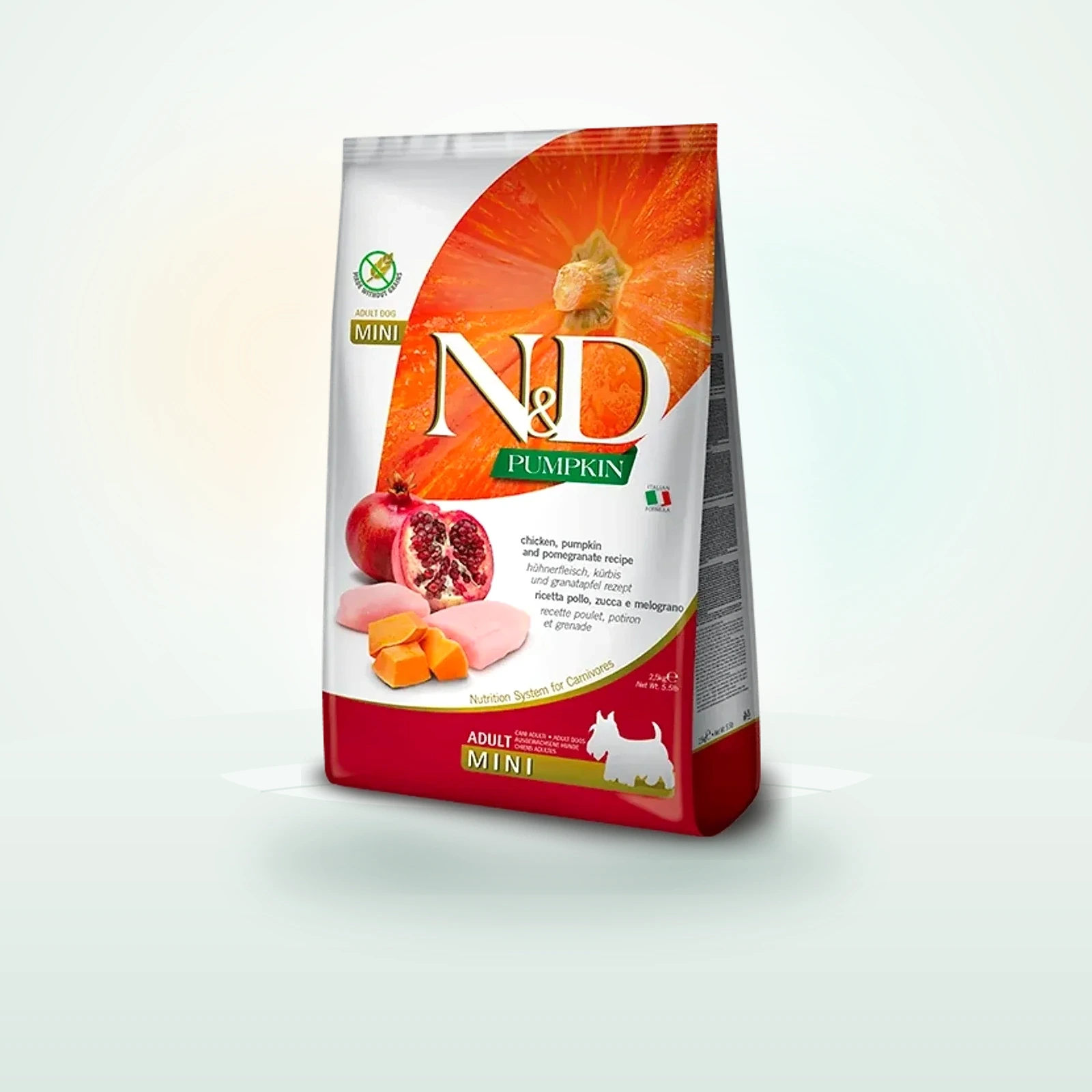 Farmina N&D Pumpkin Chicken and Pomegranate Adult Mini