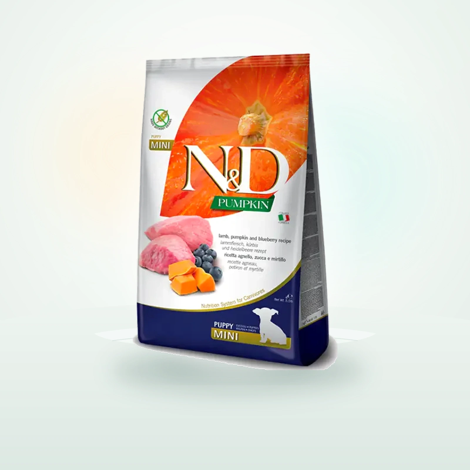 Farmina N&D Pumpkin Grain Free Farmina N&D Grain Free Pumpkin Puppy Mini Agnello e Mirtillo