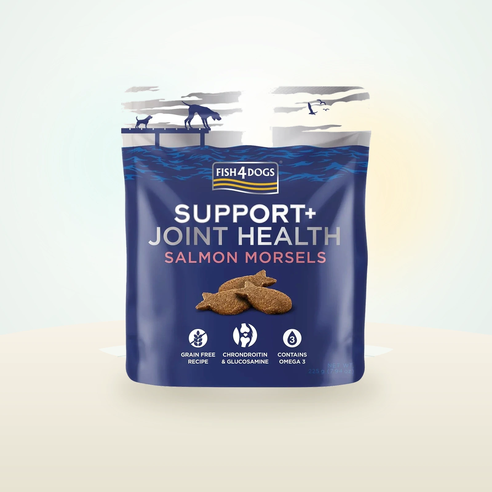 Fish4Dogs Support+ Joint Health Salmon Morsels Grain Free Dog Treats Biscuits