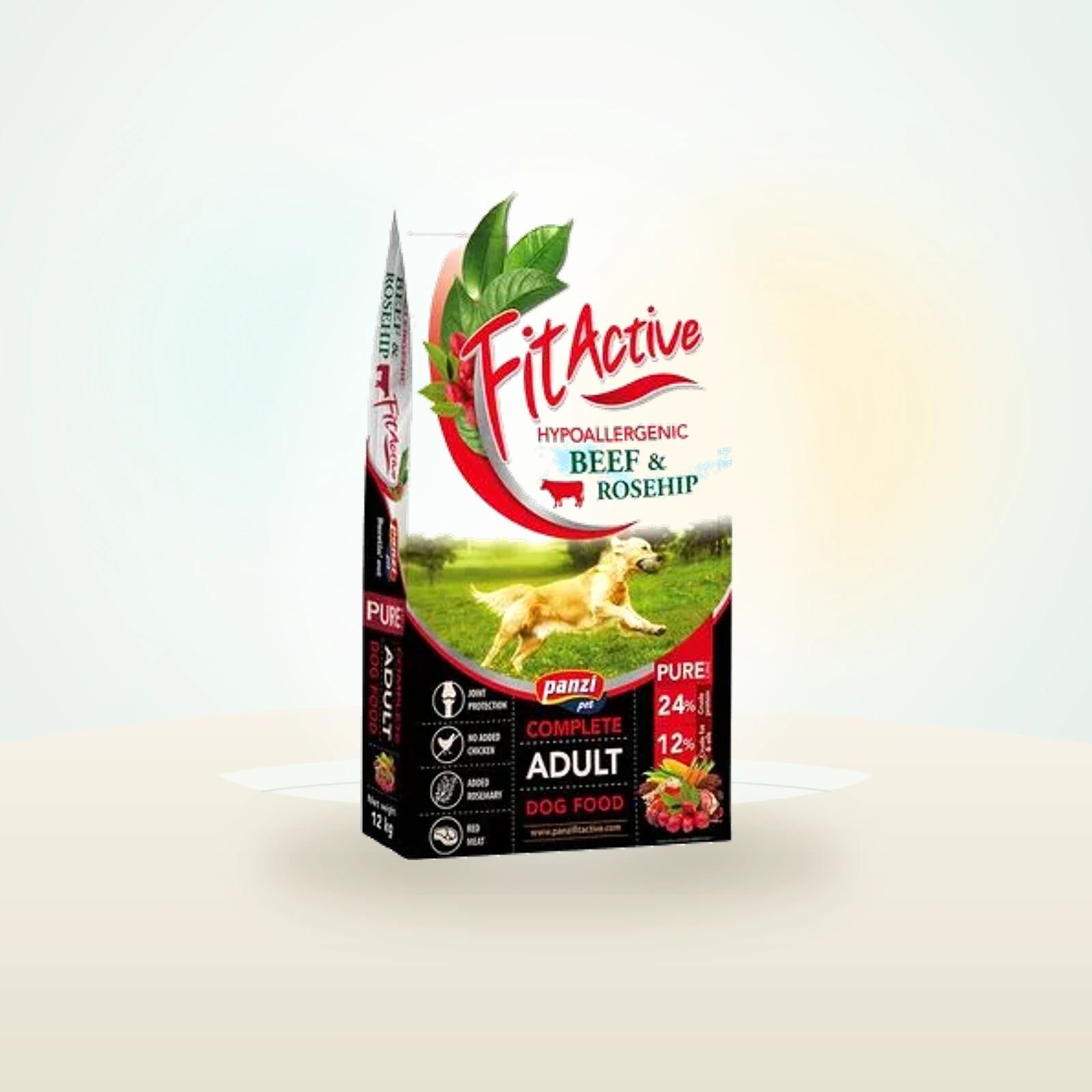 Fitactive Pure Hypoallergenic oksekød og hyben