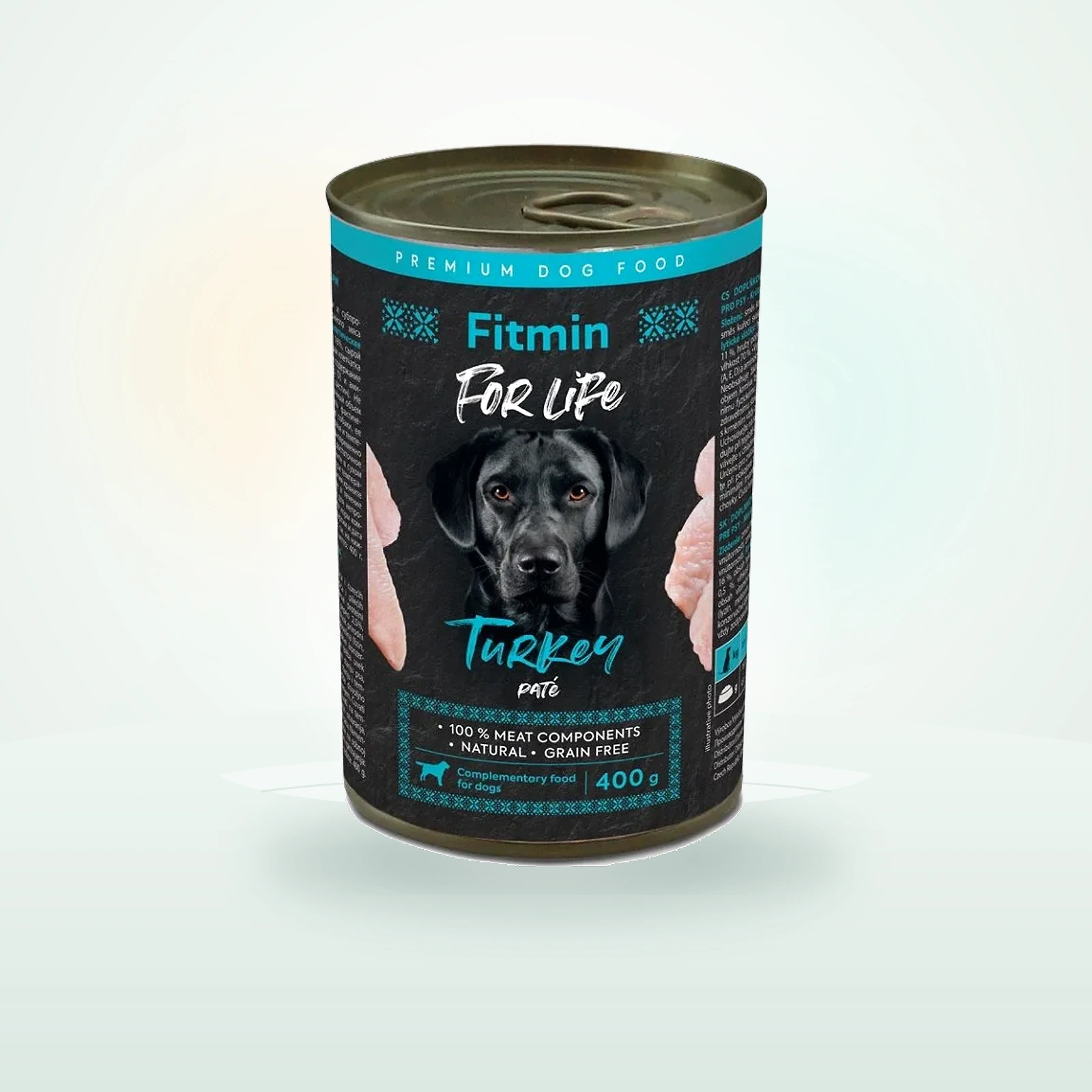 FITMIN For Life dog pate pasztet z indykiem dla psa