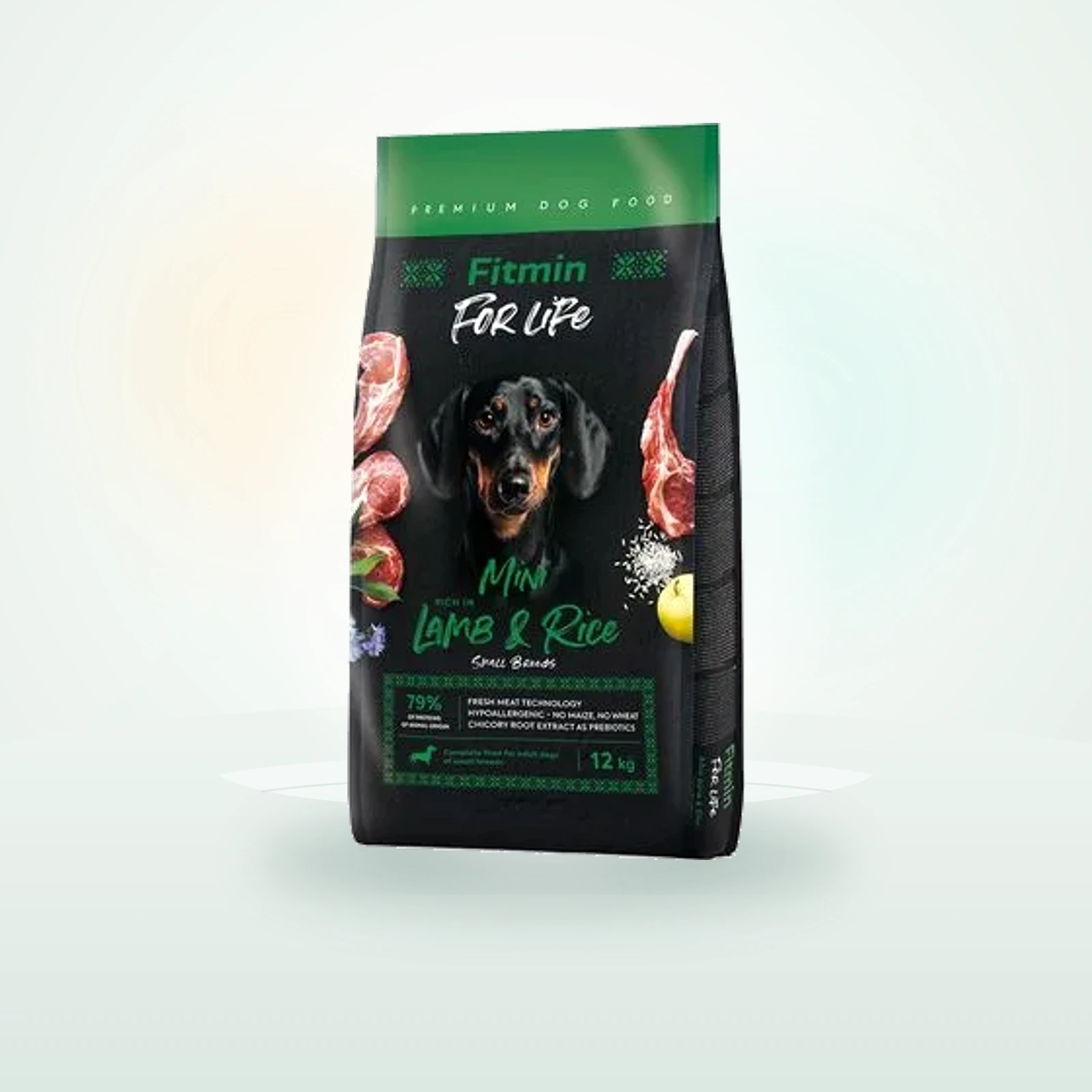 Fitmin pour la vie agneau & riz mini