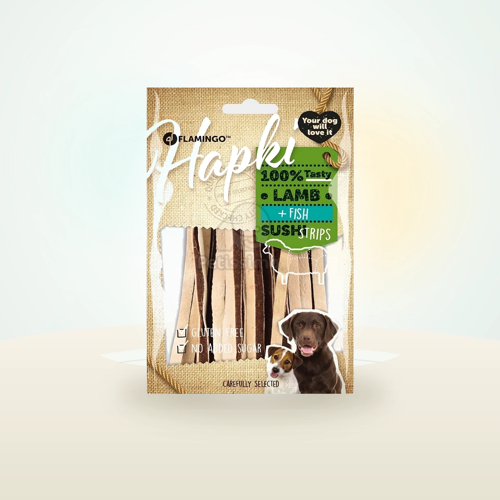 Flamingo Hapki Sushi Strips - bárányos és halas csíkok