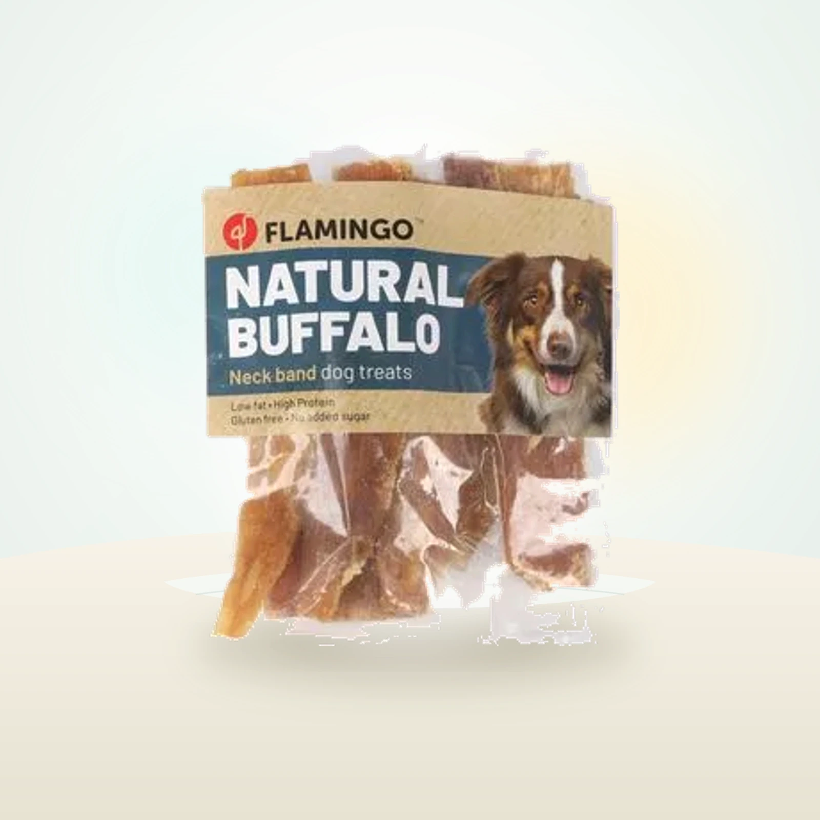 Flamingo natuurlijke snack buffelhals