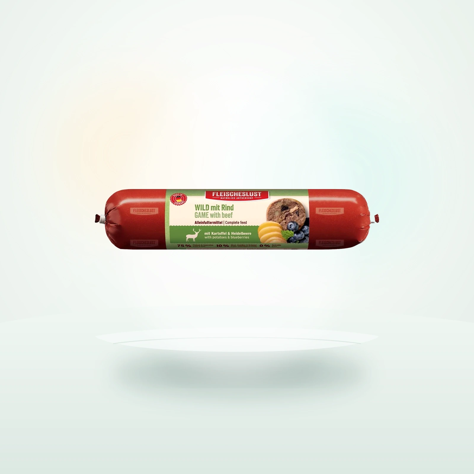 Fleischeslust Nassfutter Hund Classic Adult Rind und Wild