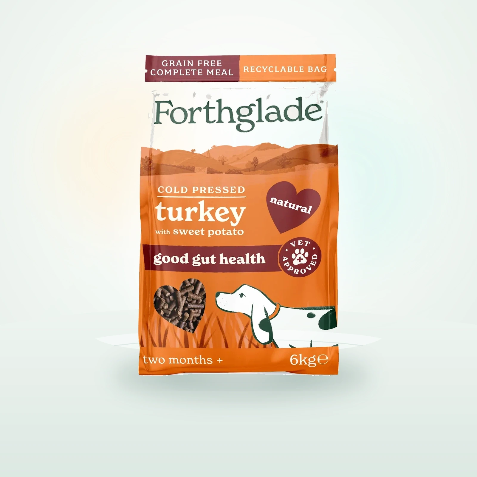 Forthglade Cold Pressed Turkey Dry Dog Food