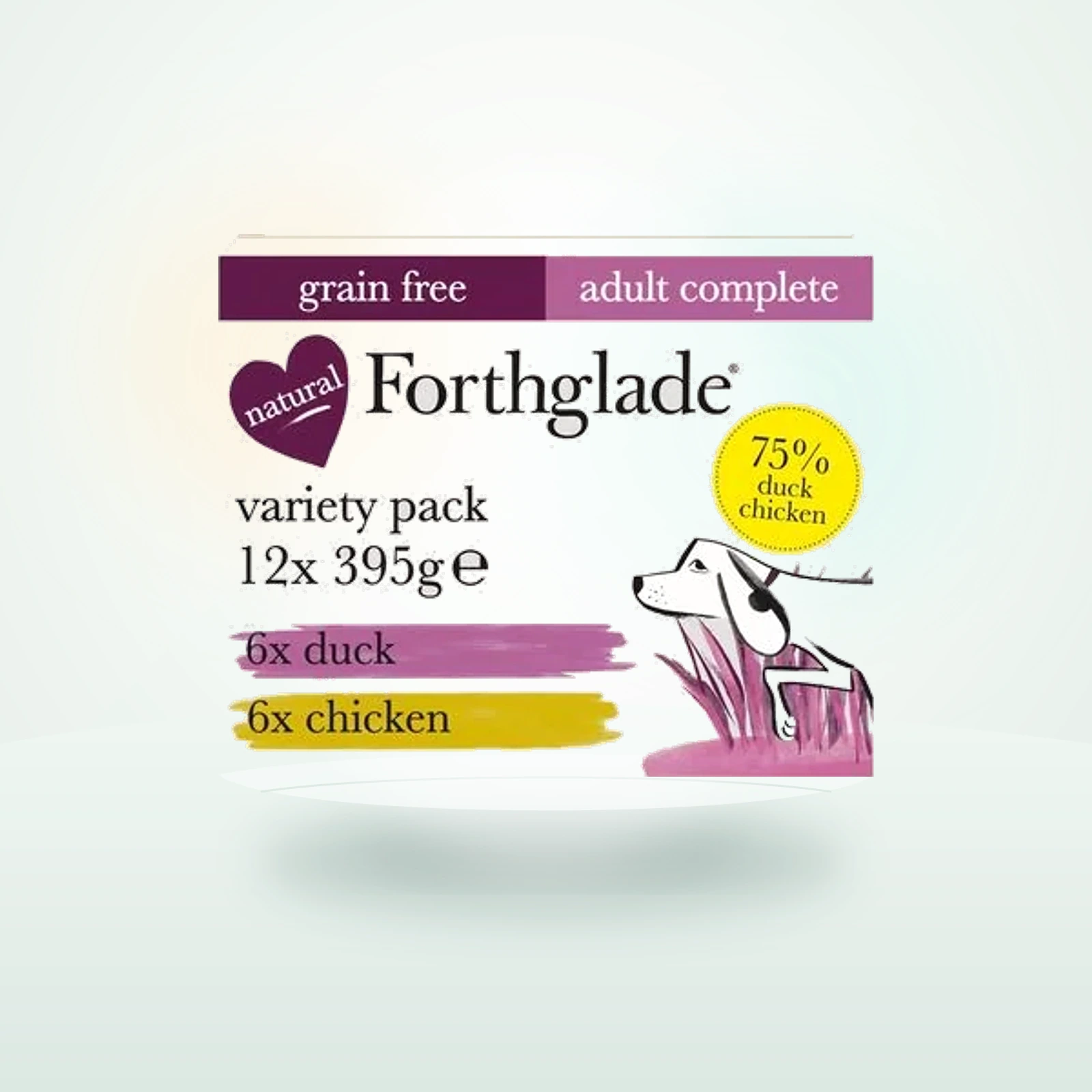 Forthglade Complete Meal Grain-Free Adult Dog - Duck & Chicken