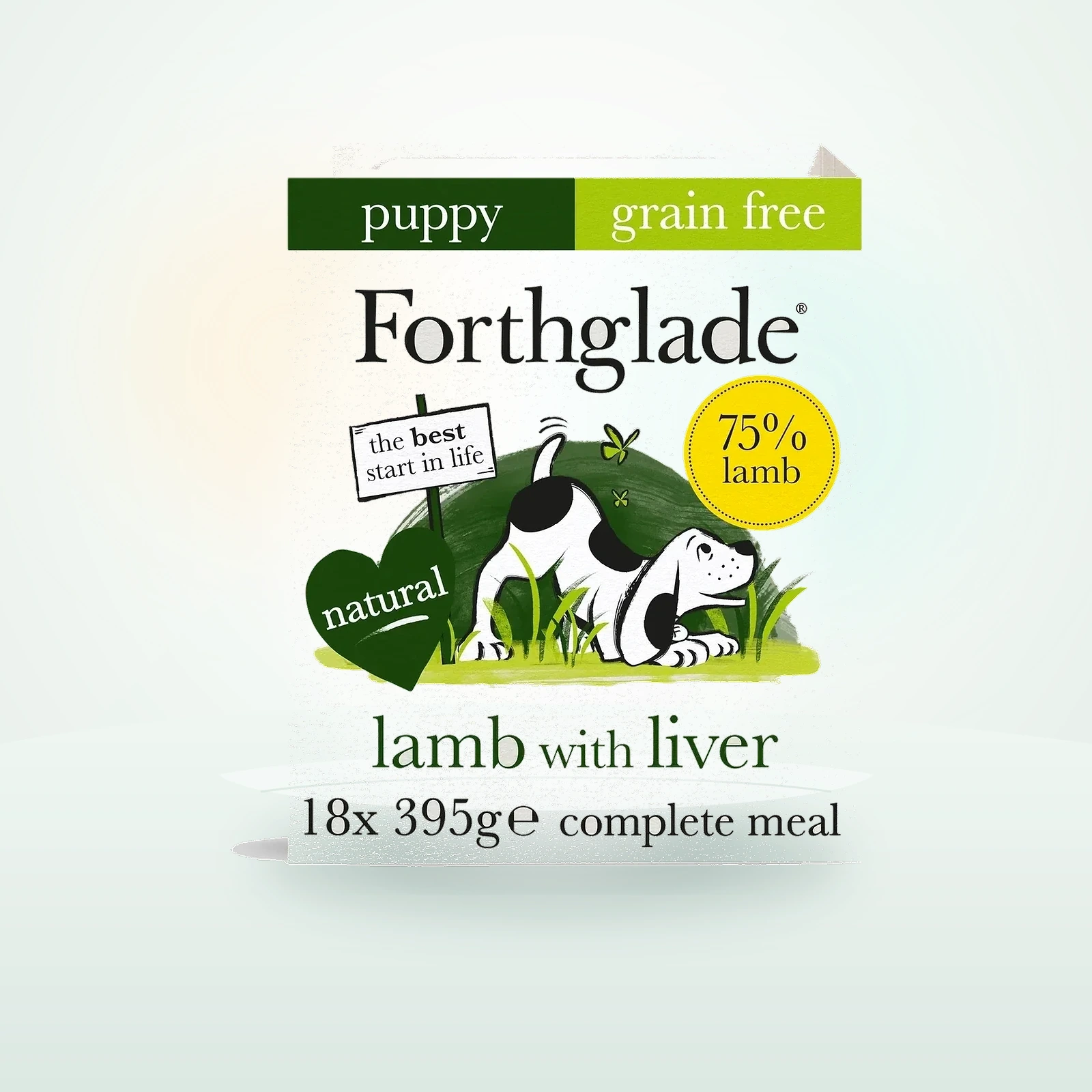 Forthglade Puppy Lamb & Liver Wet Dog Food