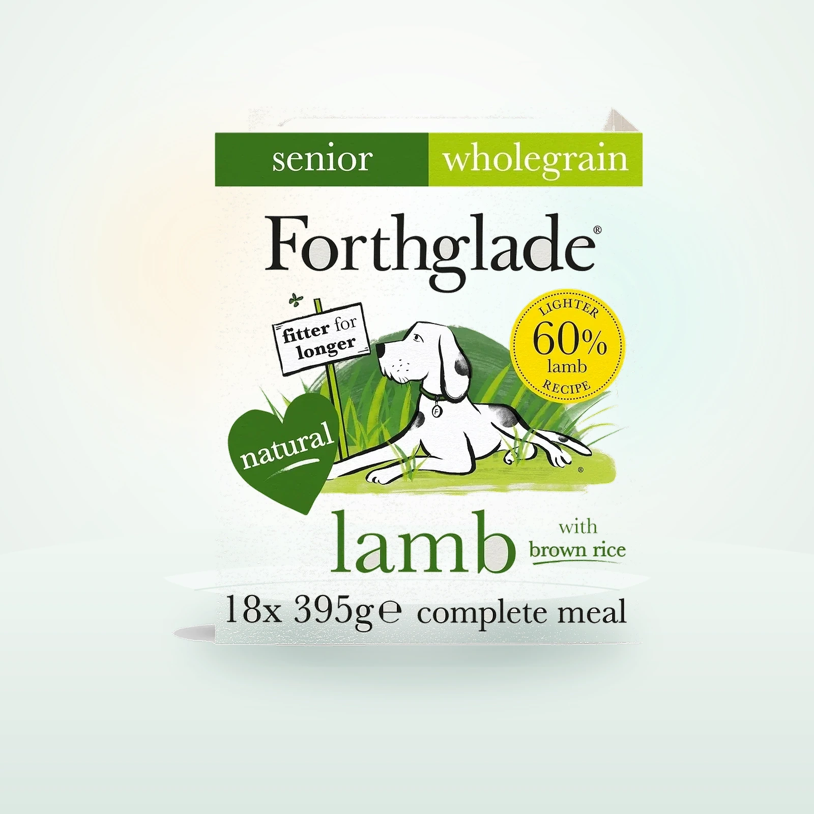 Forthglade Senior Lamb & Brown Rice Wet Dog Food