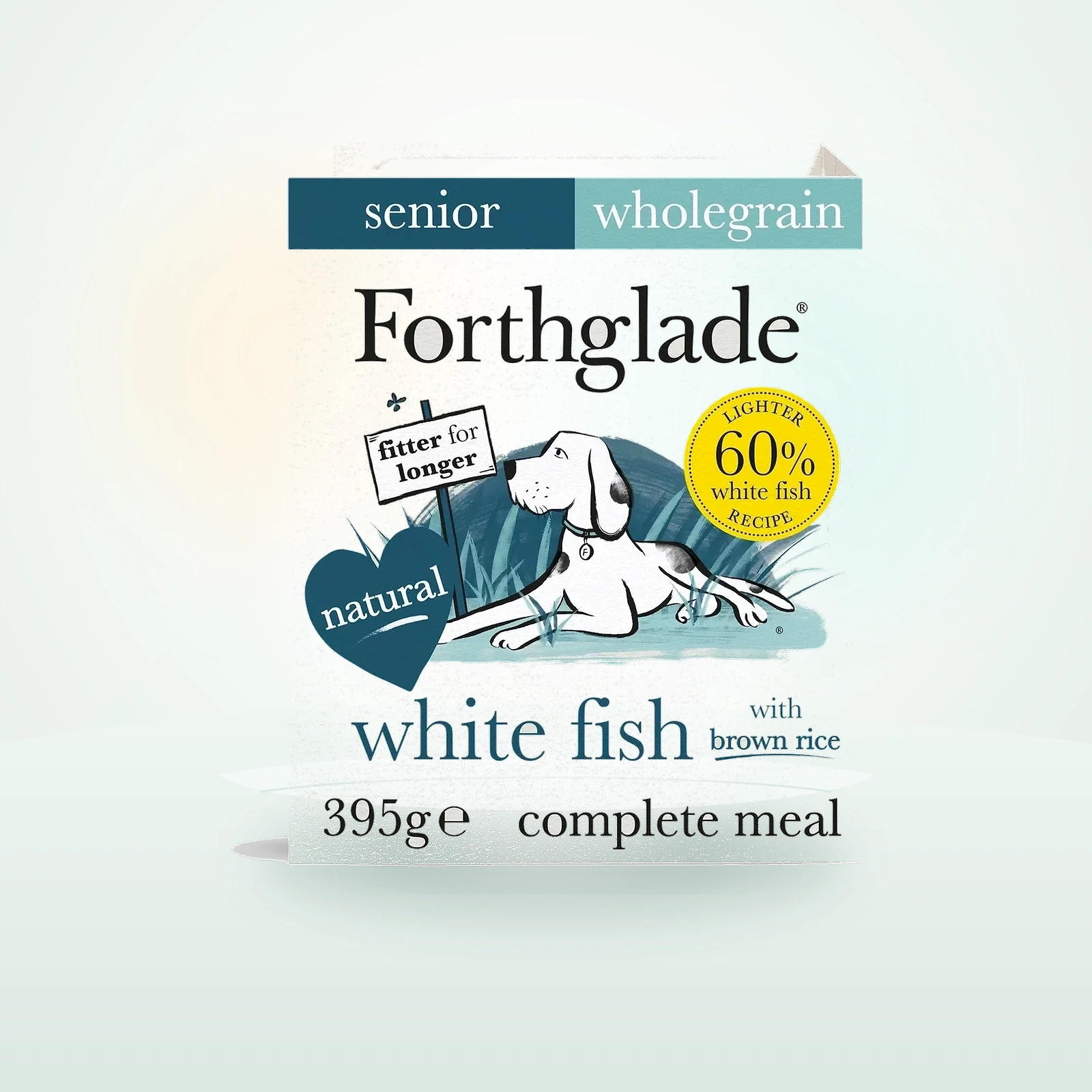 Forthglade Senior White Fish & Brown Rice Wet Dog Food