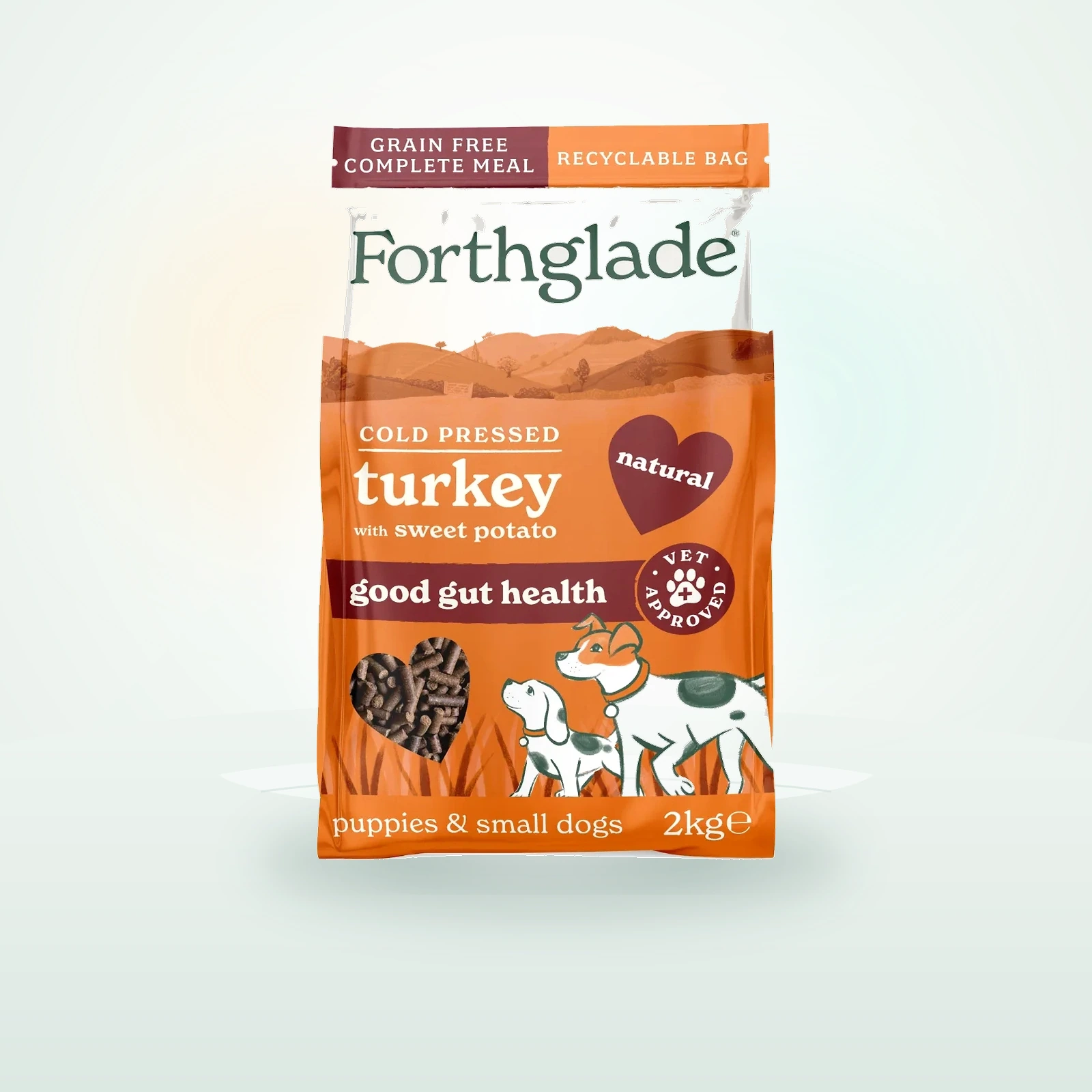 Forthglade Small Breed Cold Pressed Turkey Dry Dog Food