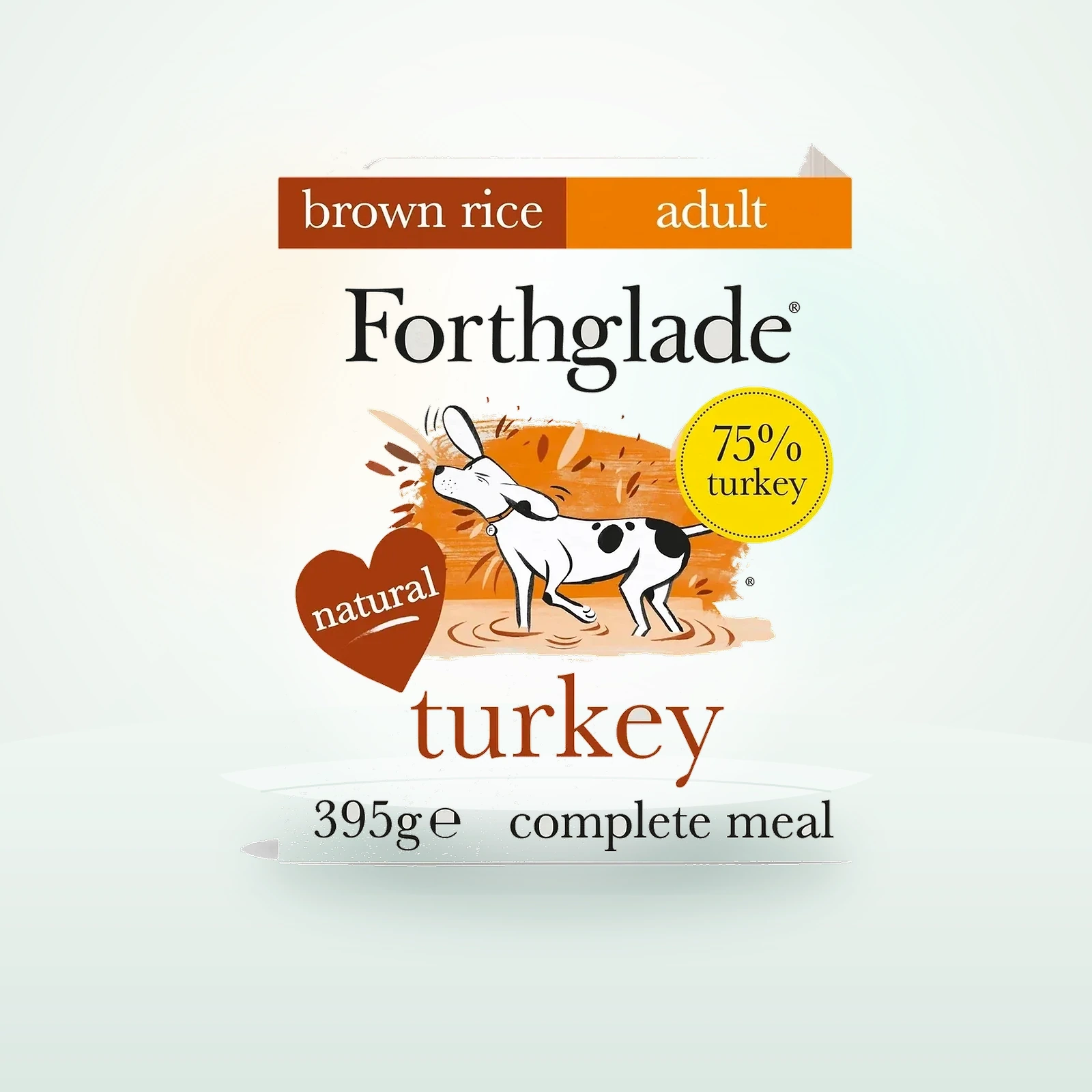 Forthglade Turkey & Brown Rice Wet Dog Food