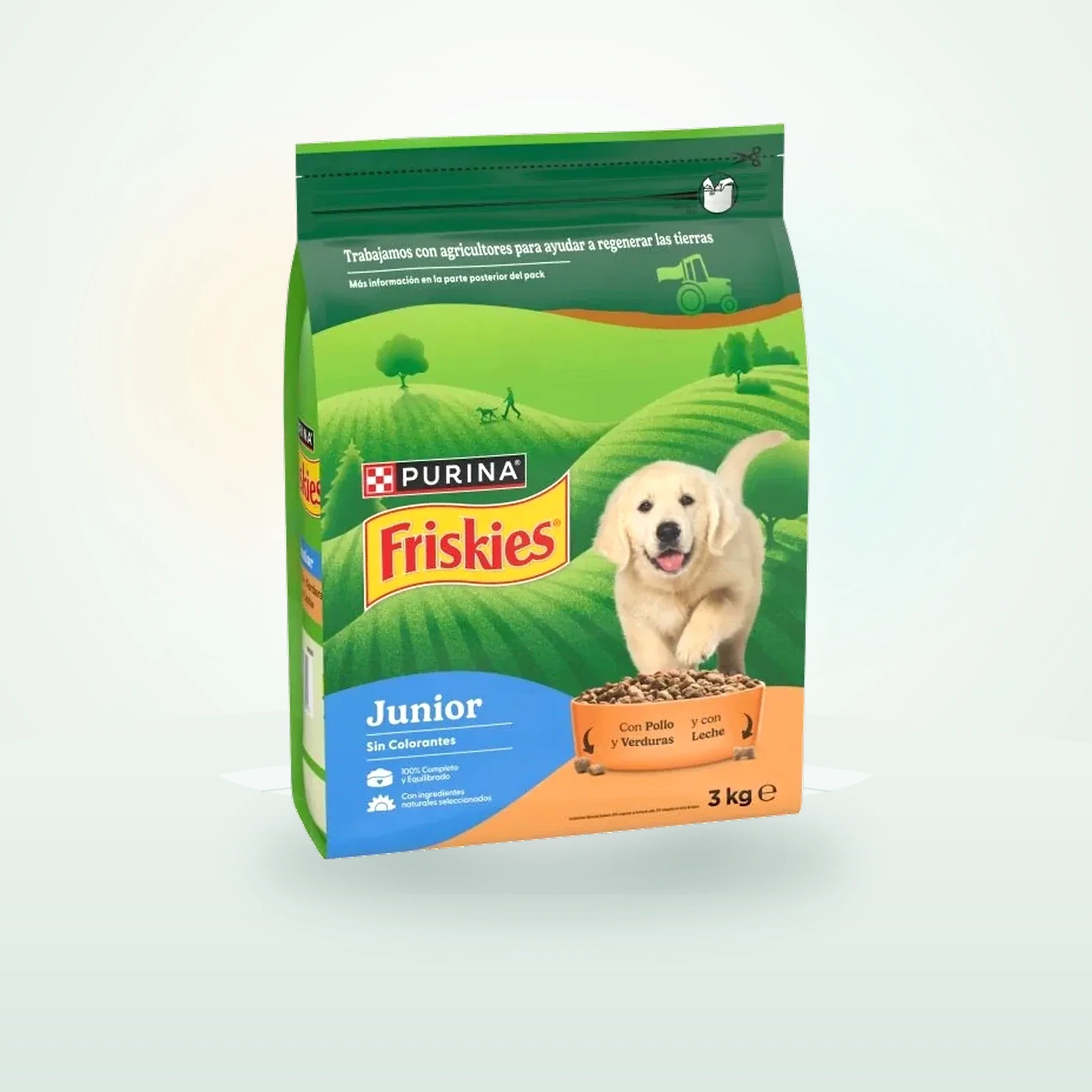 Friskies Junior con Pollo, Verduras y Leche