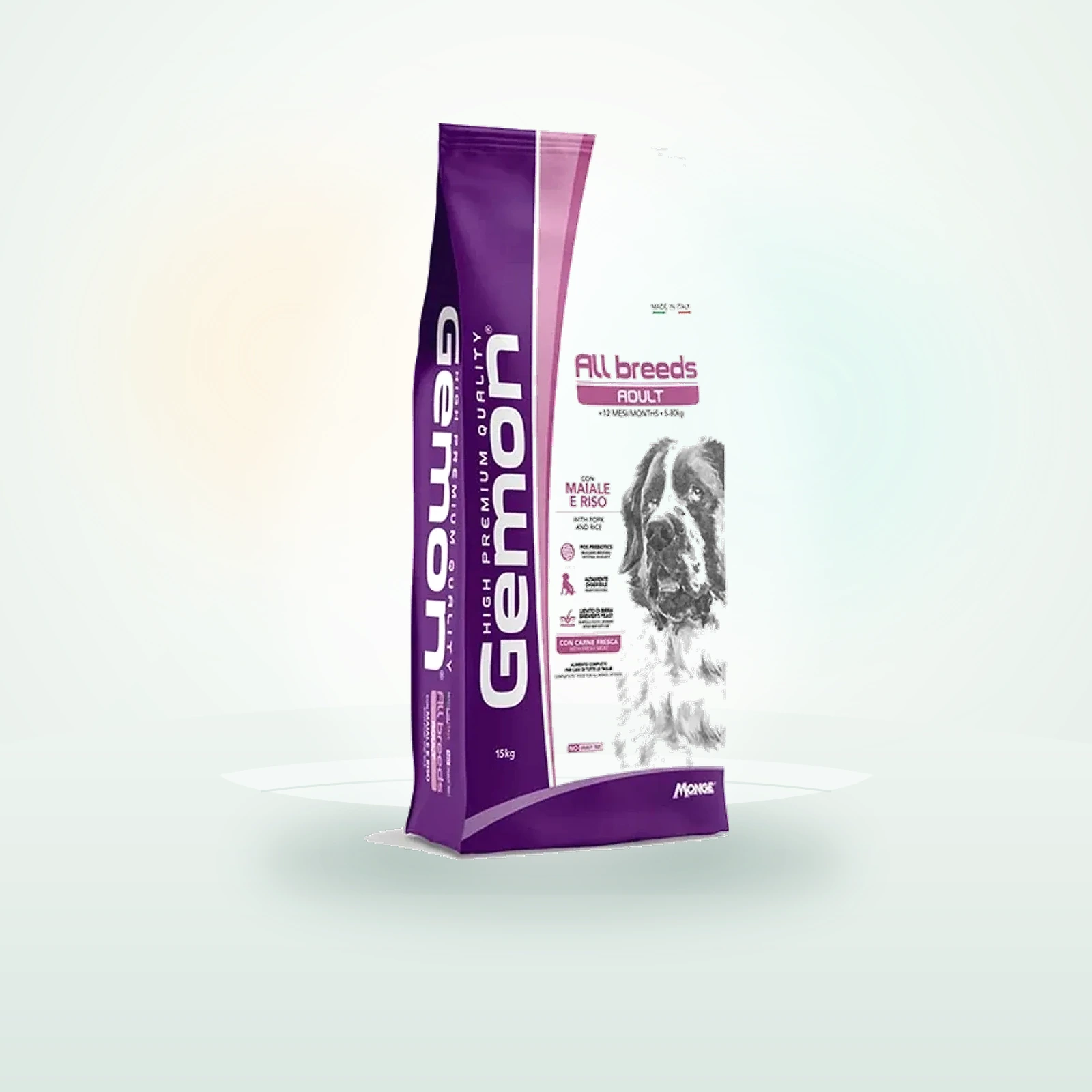 Gemon All Breeds Adult con Maiale e Riso