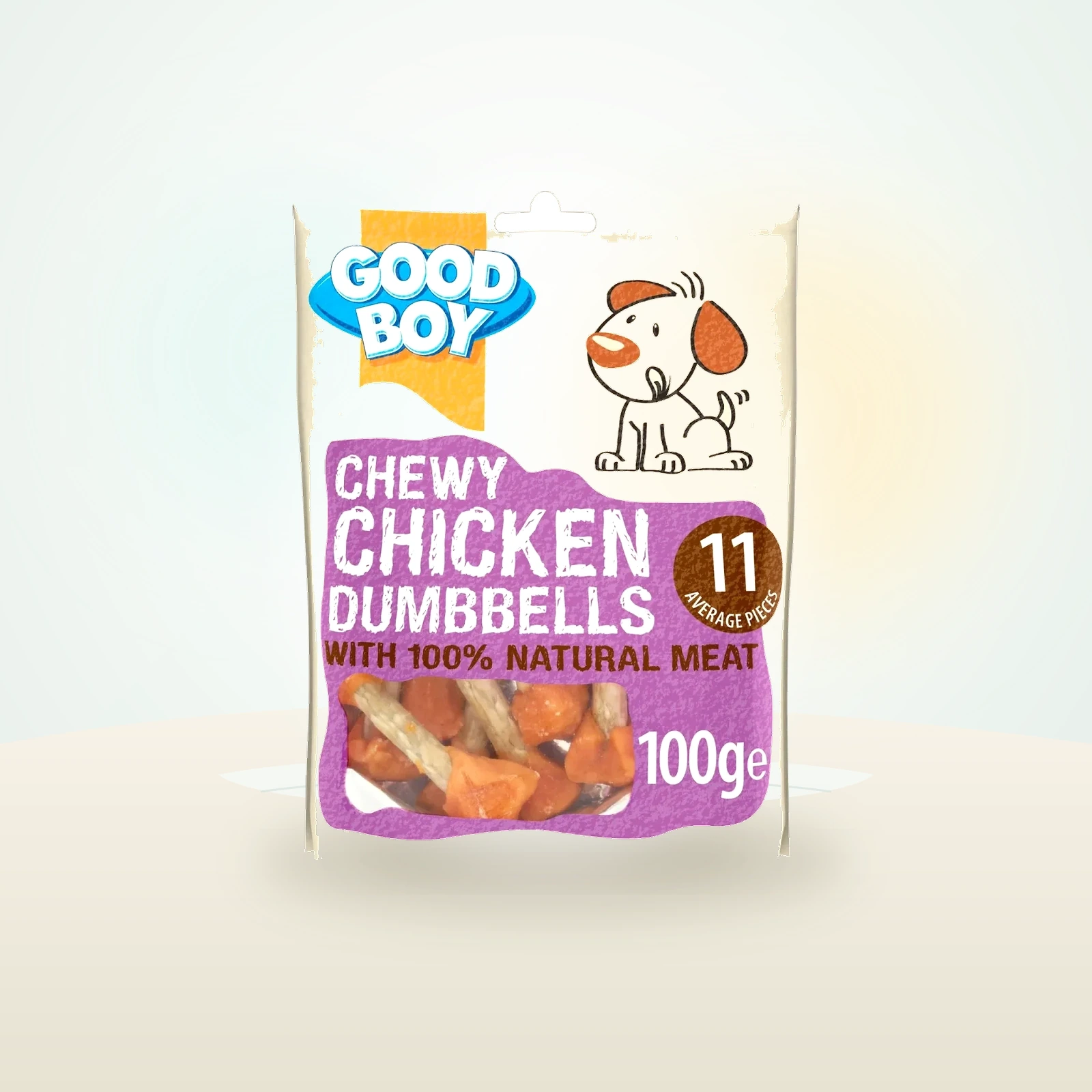 Good Boy Chicken Fillet Munchy Dumbbell Deli Treat