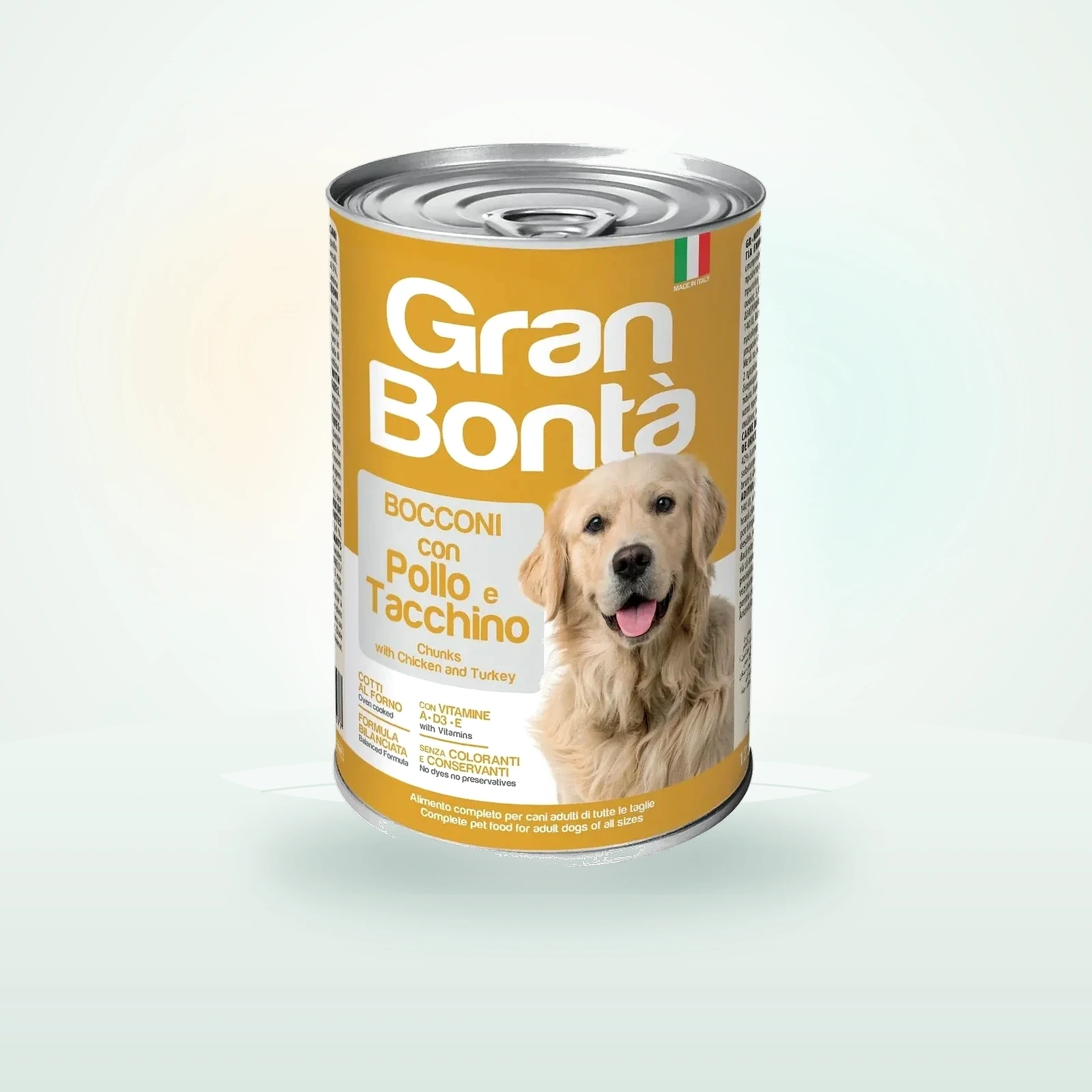 Gran Bonta All Breeds Adult Bocconi con Pollo e Tacchino