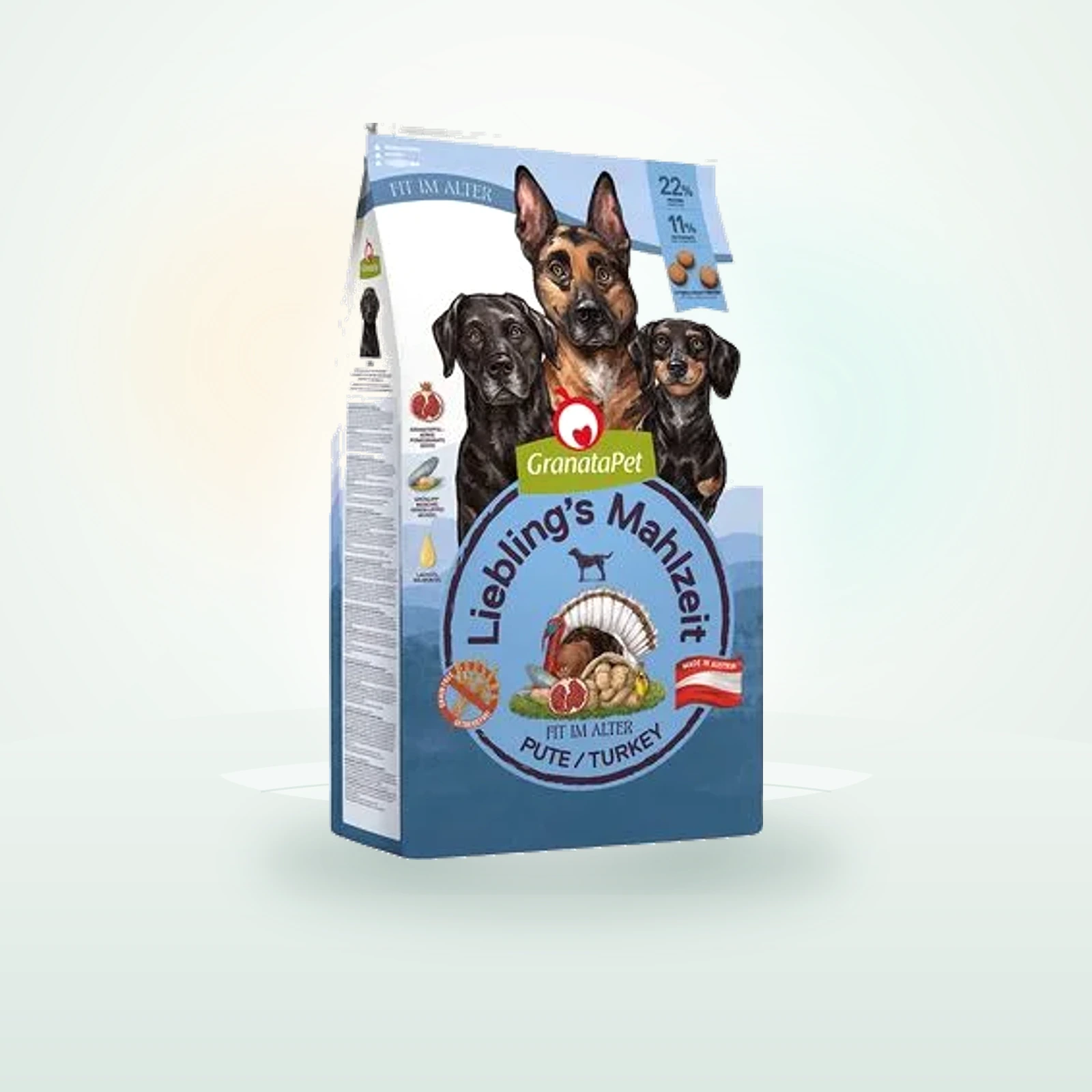 GranataPet Liebling's Mahlzeit Senior, dinde