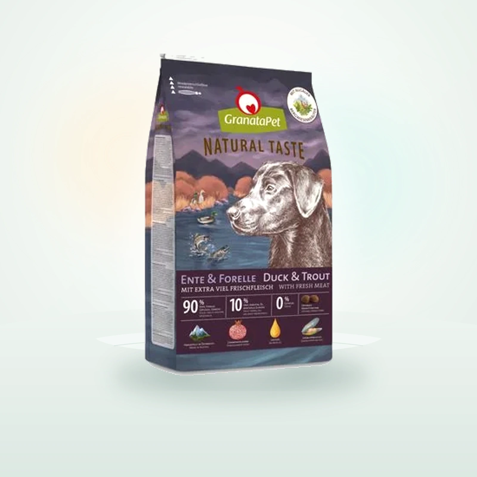 GranataPet Natural Taste dry food duck & trout