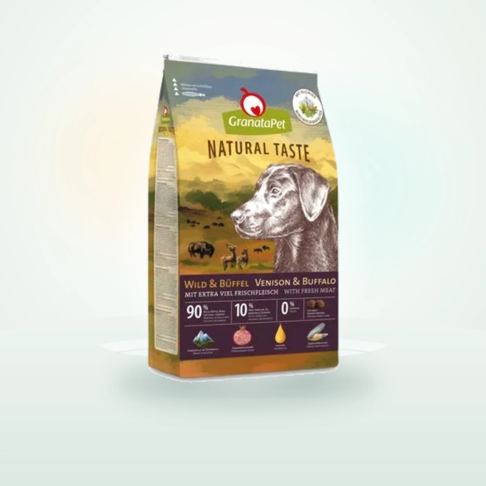 GranataPet Natural Taste Pienso Venado y Búffalo