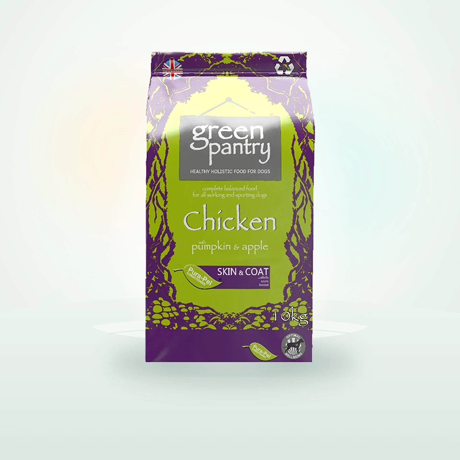 Green Pantry Adult Dry Dog Food Chicken with Pumpkin & Apple