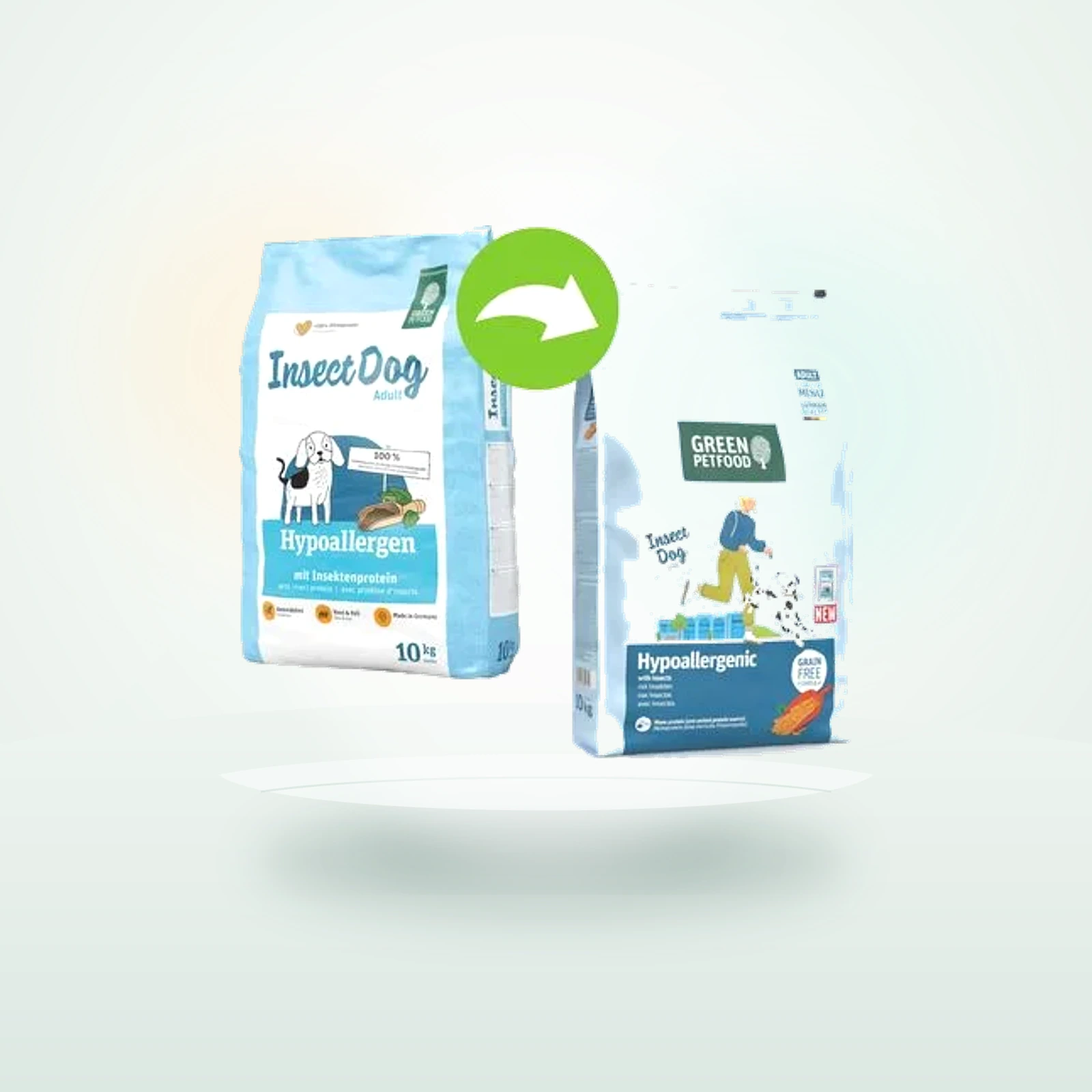 Green Petfood Hypoallergenic con insectos