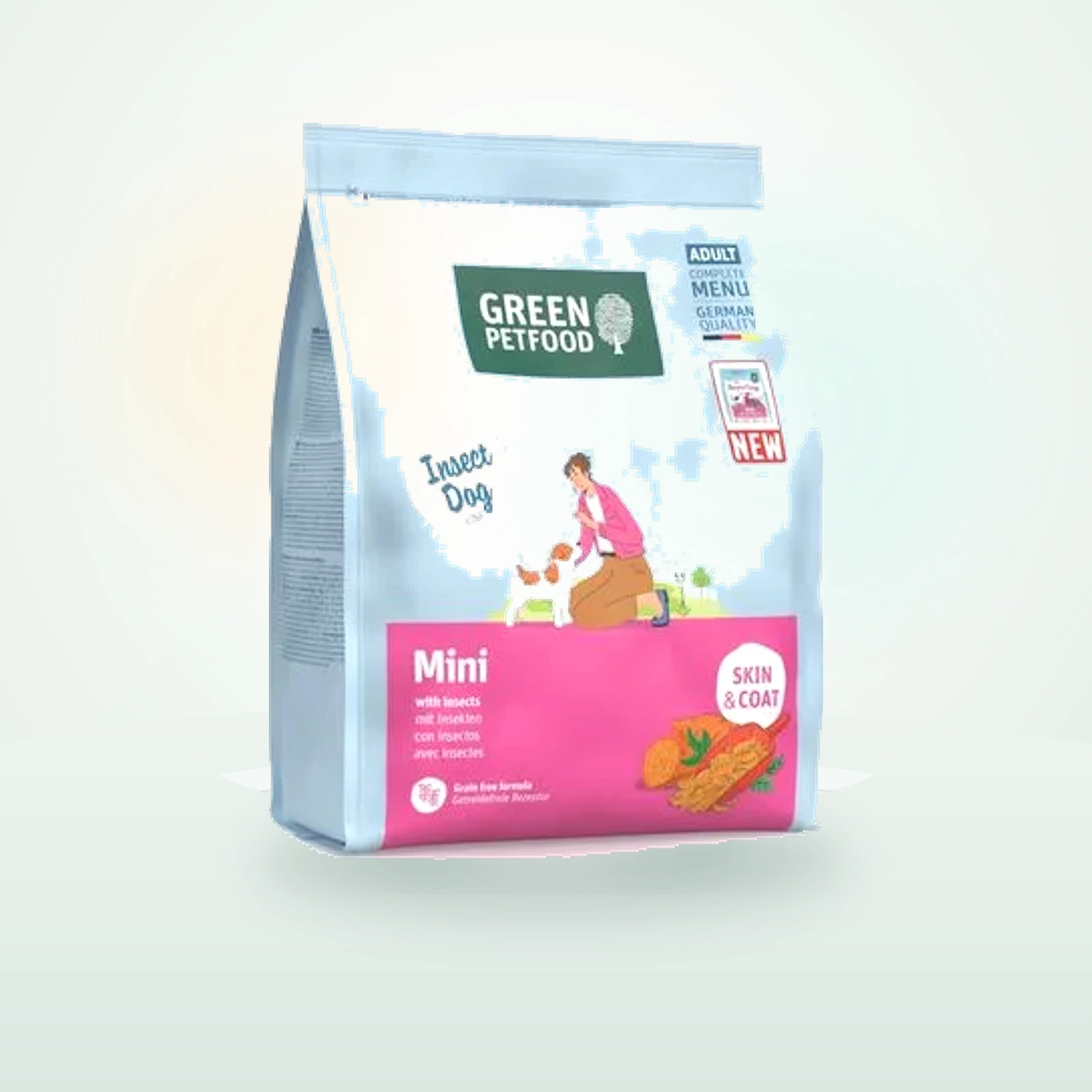 Green Petfood Mini mit Insekten