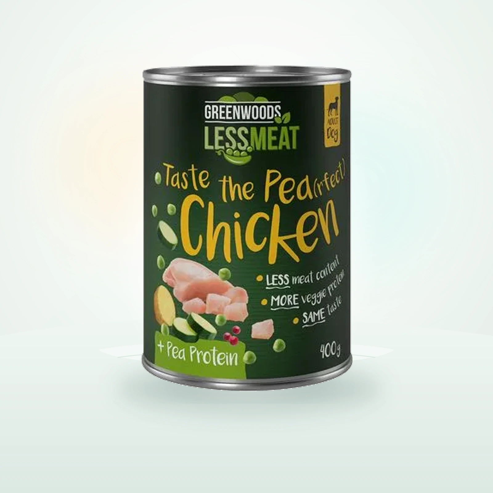 Greenwoods Less Meat Peas