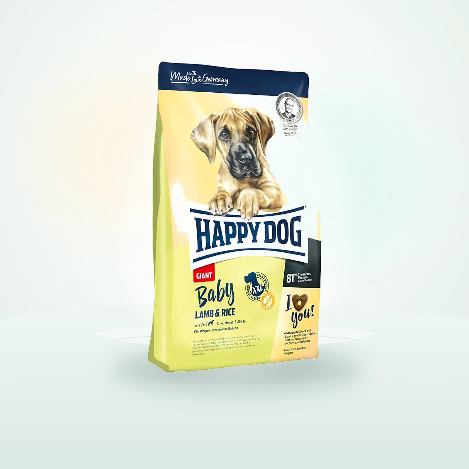 Happy Dog Baby Giant Agneau & Riz
