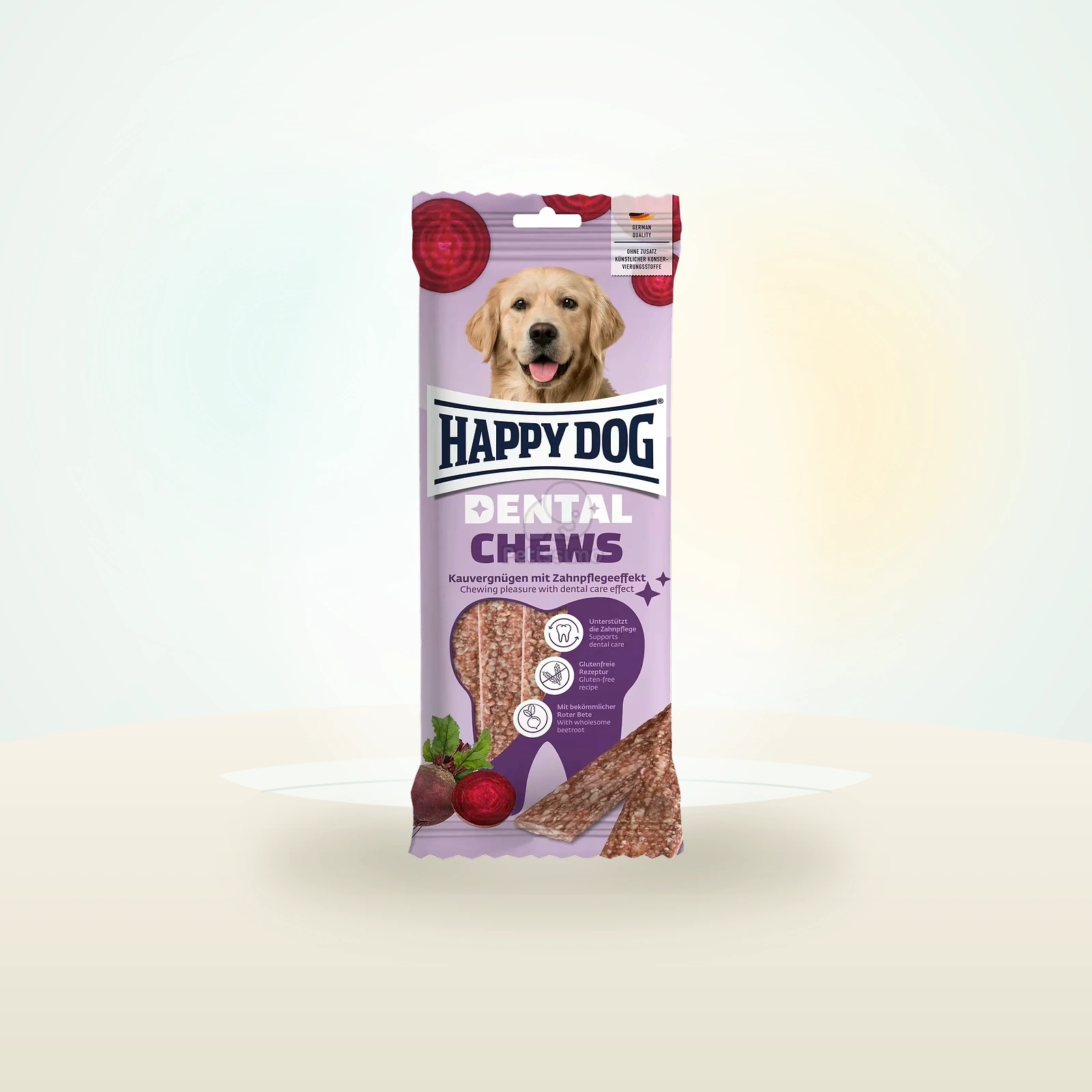 Happy Dog Dental Chews Beetroot - jutalomfalat