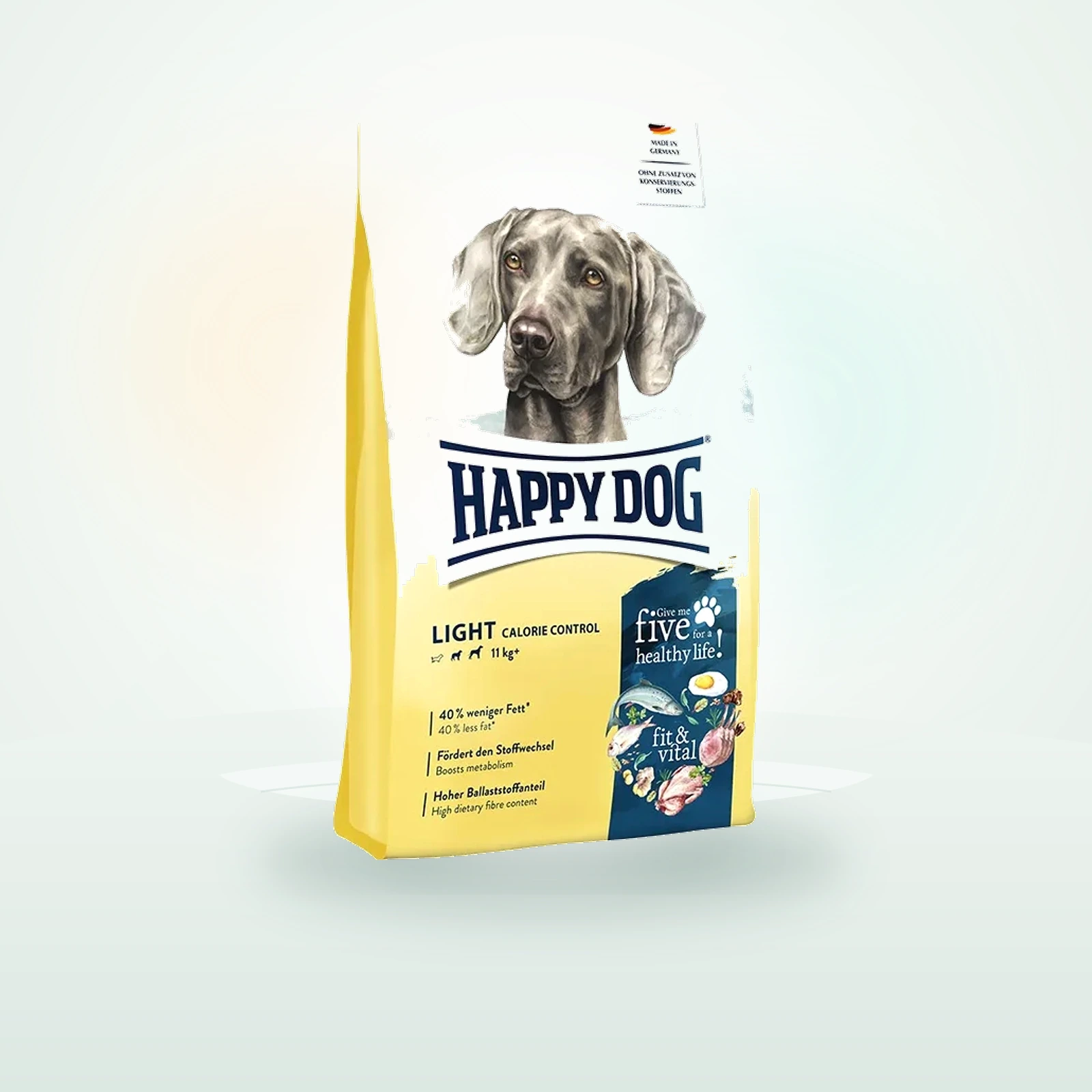 Happy Dog fit & vital Trockenfutter Hund Adult, Light Calorie Control