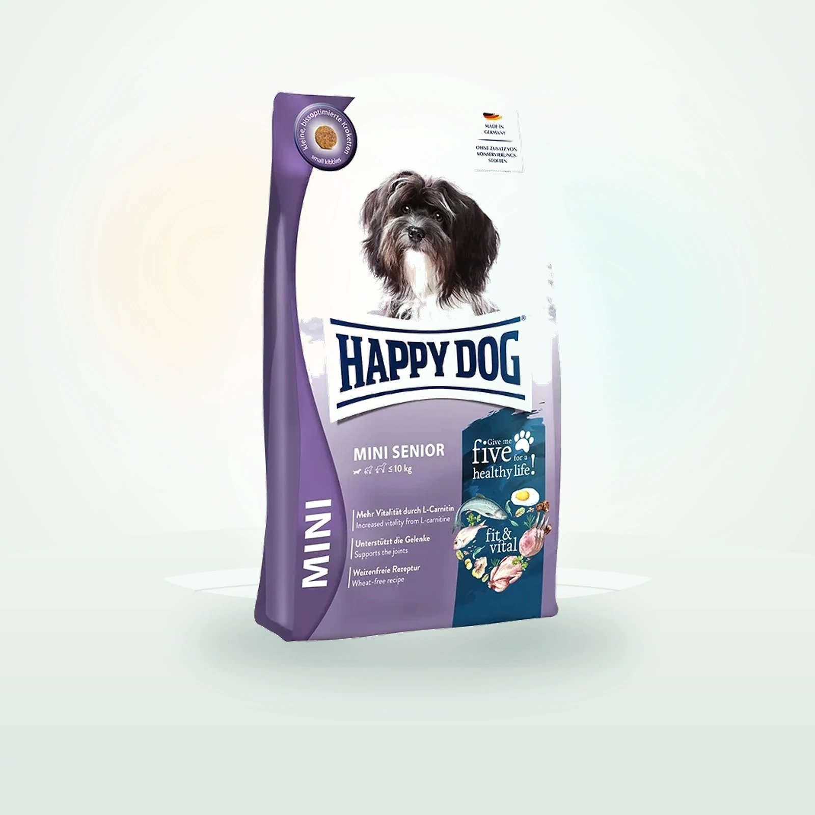 Happy Dog fit & vital Trockenfutter Hund Senior, Mini