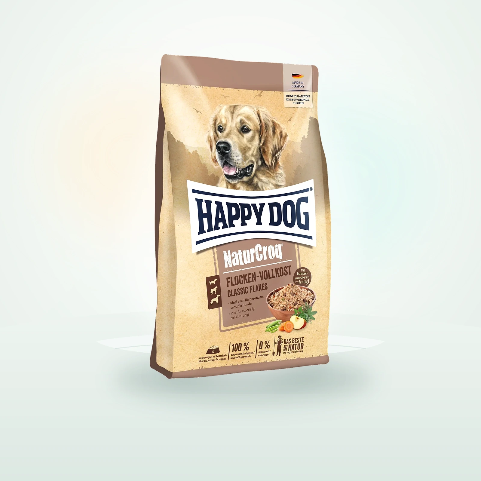 Happy Dog NaturCroq Flocken-Vollkost