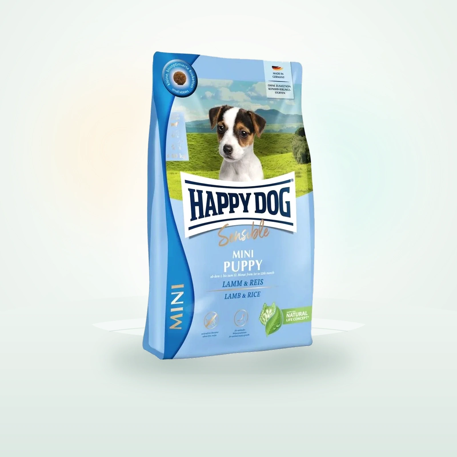Happy Dog Sensible Mini Puppy jagnięcina z ryżem