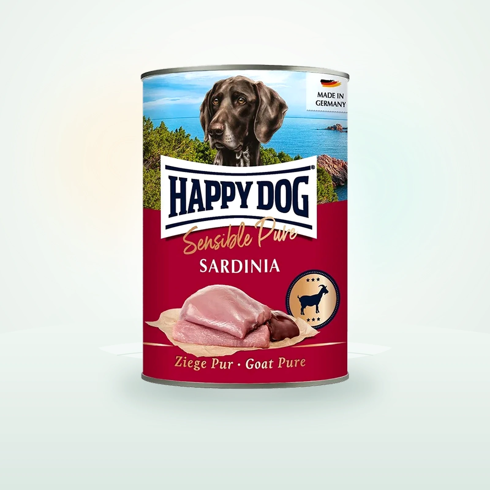 Happy Dog Sensible Pure Nassfutter Hund Adult Ziege