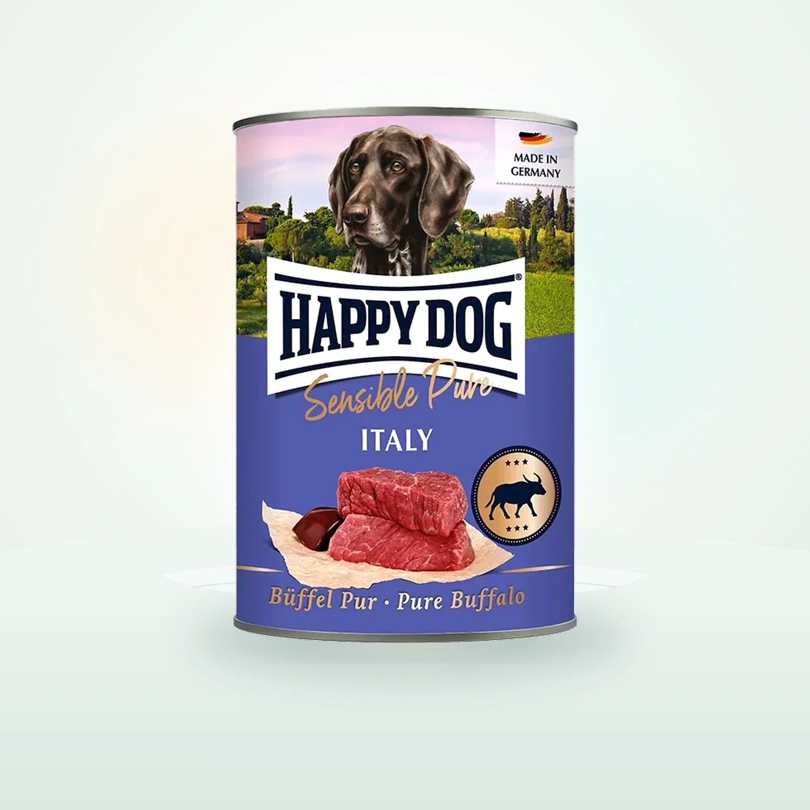 Happy Dog Sensible Pure nourriture humide chien adulte Buffle