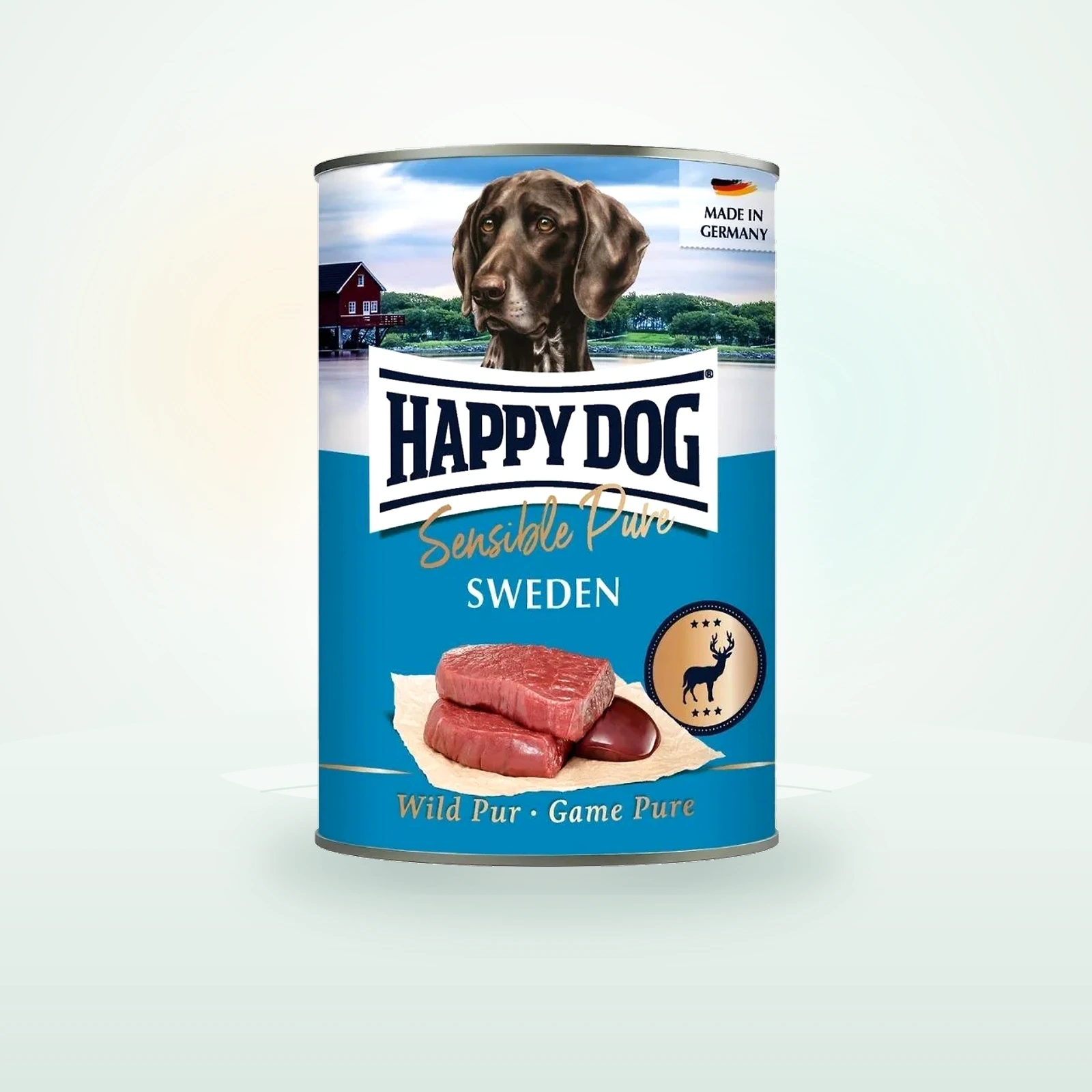 Happy Dog Sensible Pure Sweden Dziczyzna karma mokra dla psów