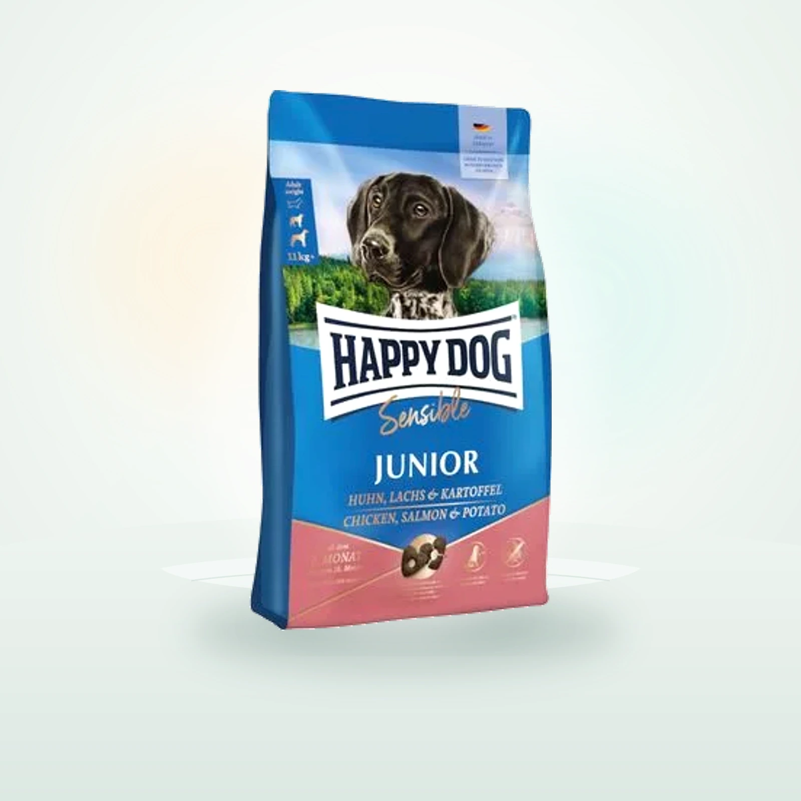 Happy Dog Supreme Sensible Junior Huhn, Lachs & Kartoffel