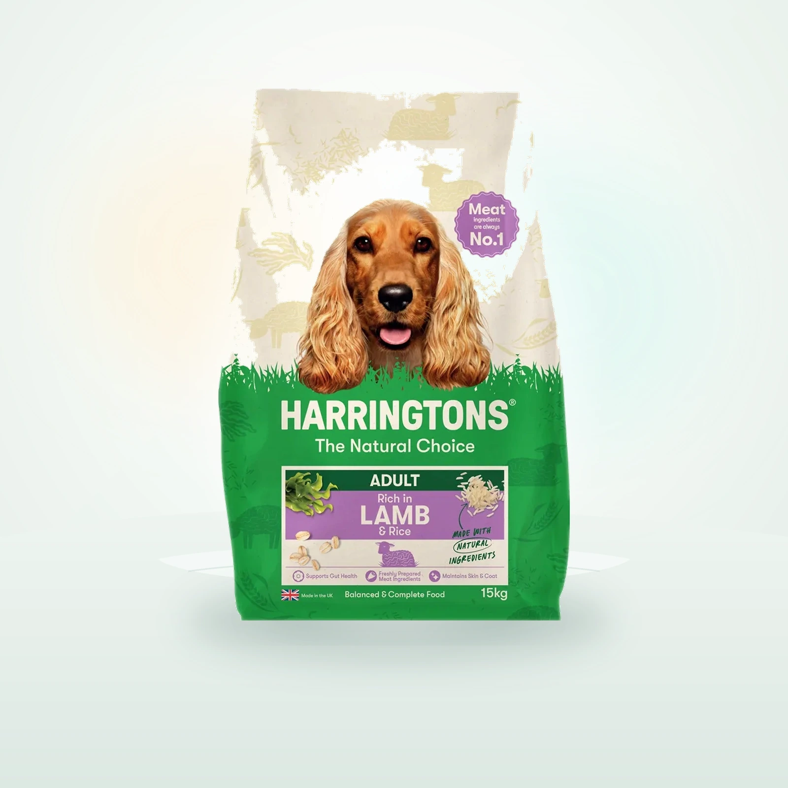 Harringtons Complete Natural Adult Dry Dog Food Lamb & Rice
