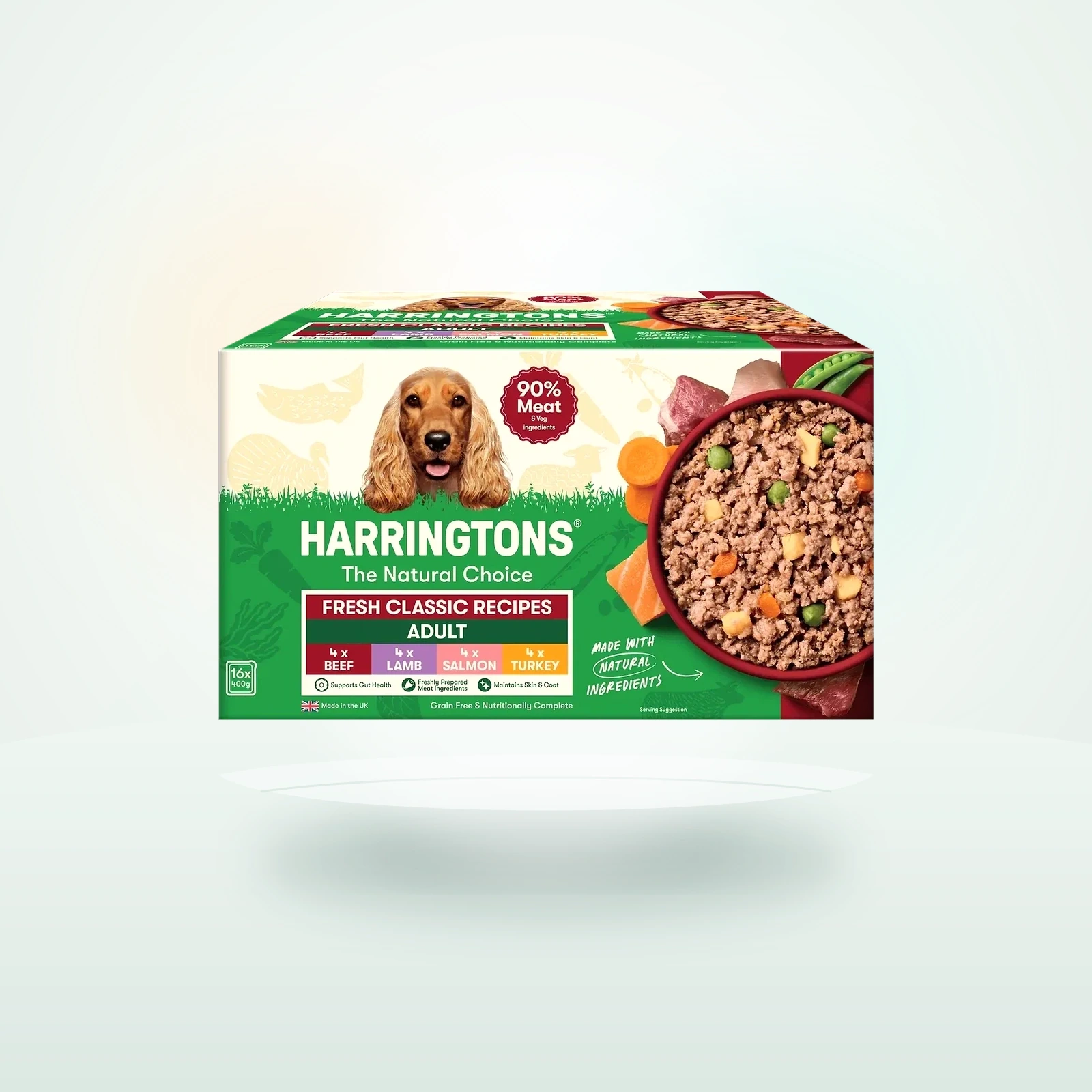 Harringtons Grain Free Classics Selection Wet Dog Food Bumper Pack 16 x 400g
