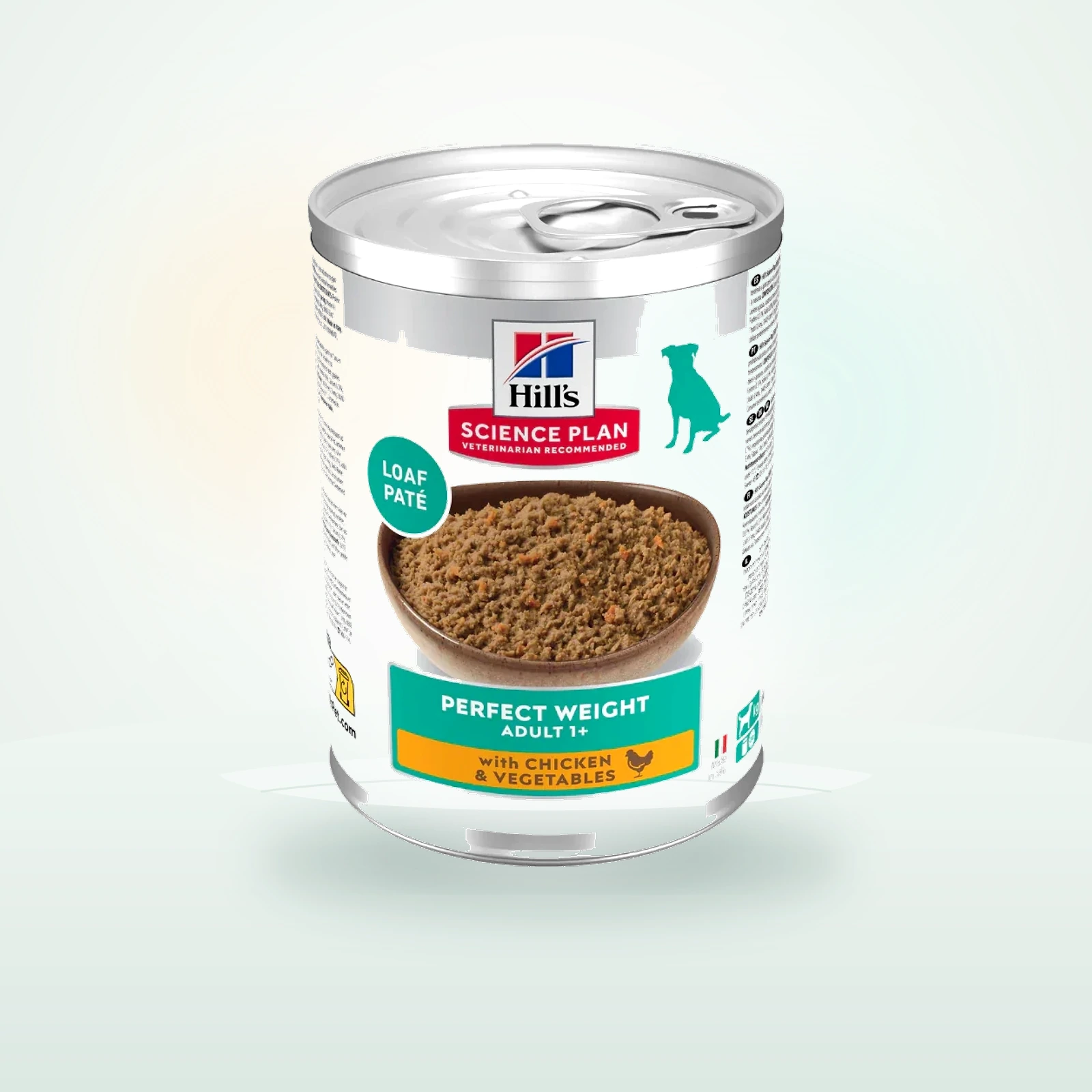 Hill's Science Plan Adult Perfect Weight - Chicken - Loaf Pate Tin