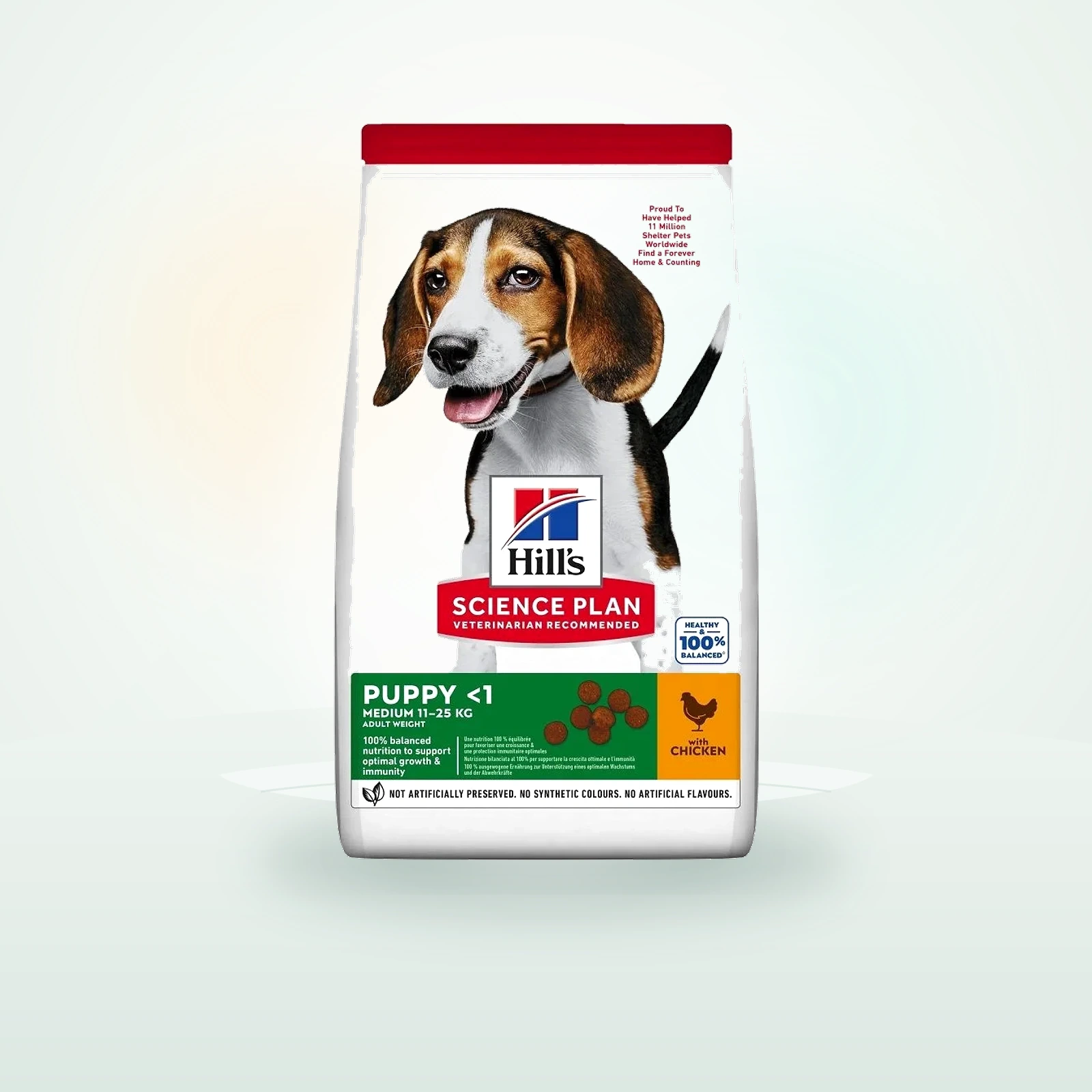 HILL'S Science Plan Canine PuppyMedium Chicken karma dla psów ras średnich kurczak