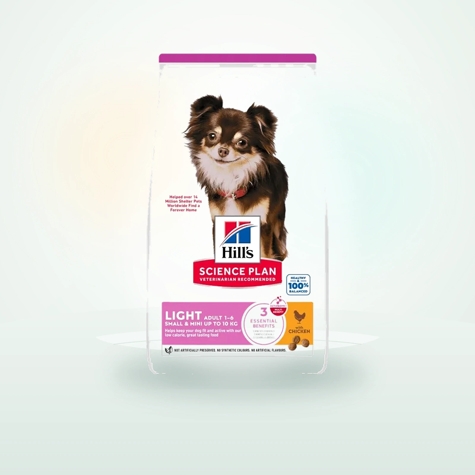 Hill's Science Plan Croquettes pour chien, Light, Small & Mini Adult, au poulet