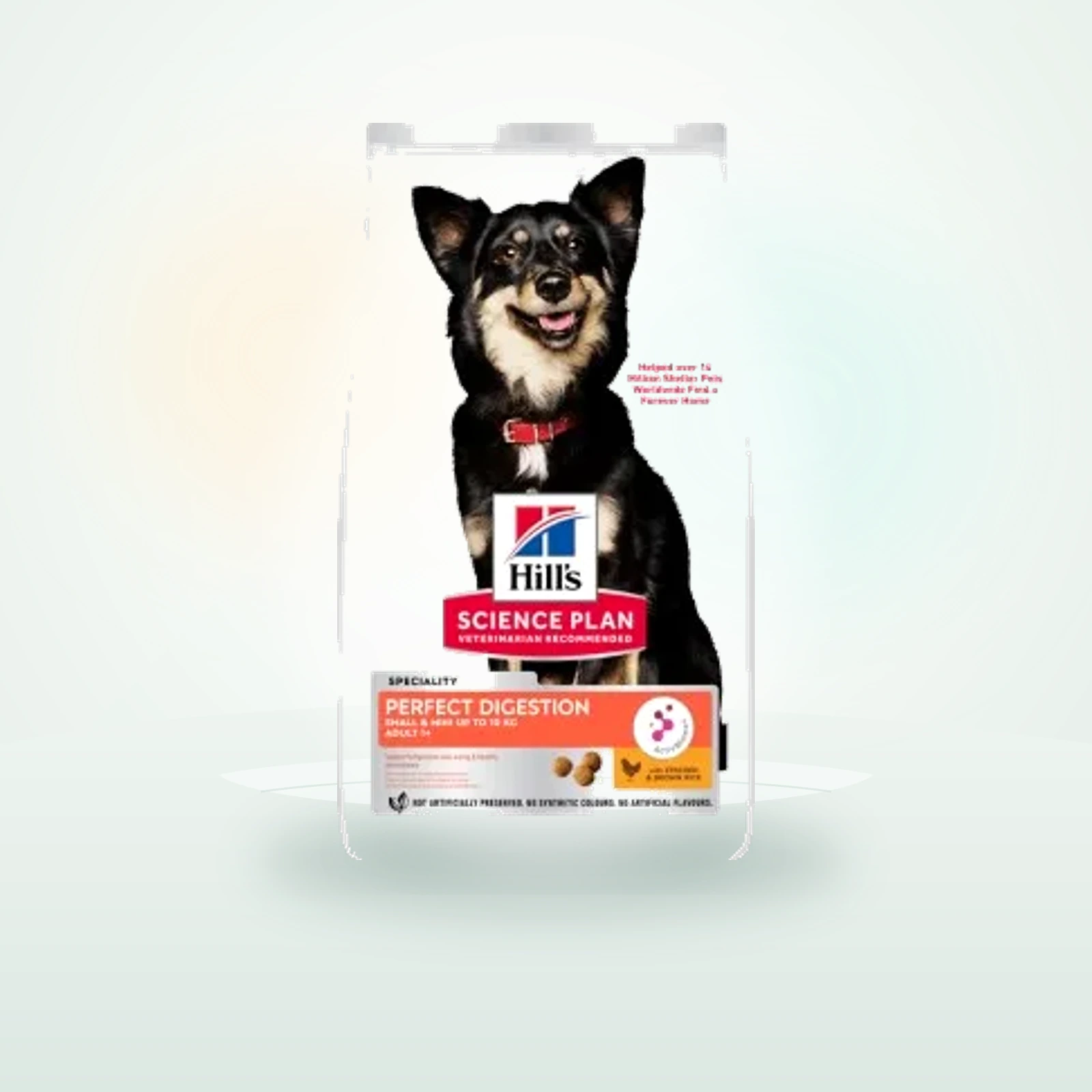 Hill's Science Plan Croquettes sèches pour chien Science Plan, Perfect Digestion, Small & Mini Breed Adult, au poulet et au riz brun